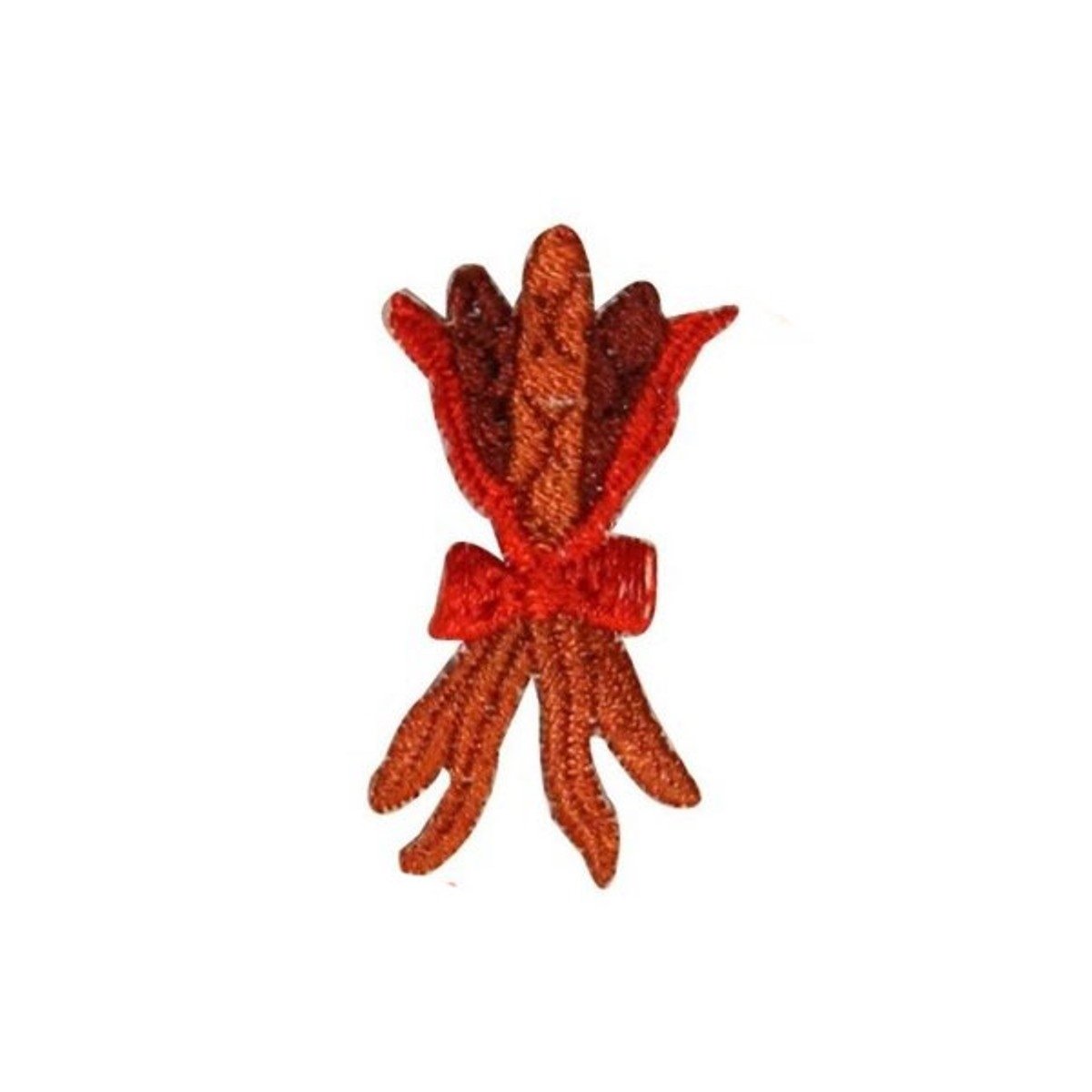 Thanksgiving Harvest Wheat Patch Embroidered Iron On Applique - DIY Fall Decor for Hats, Jackets & Home Decor