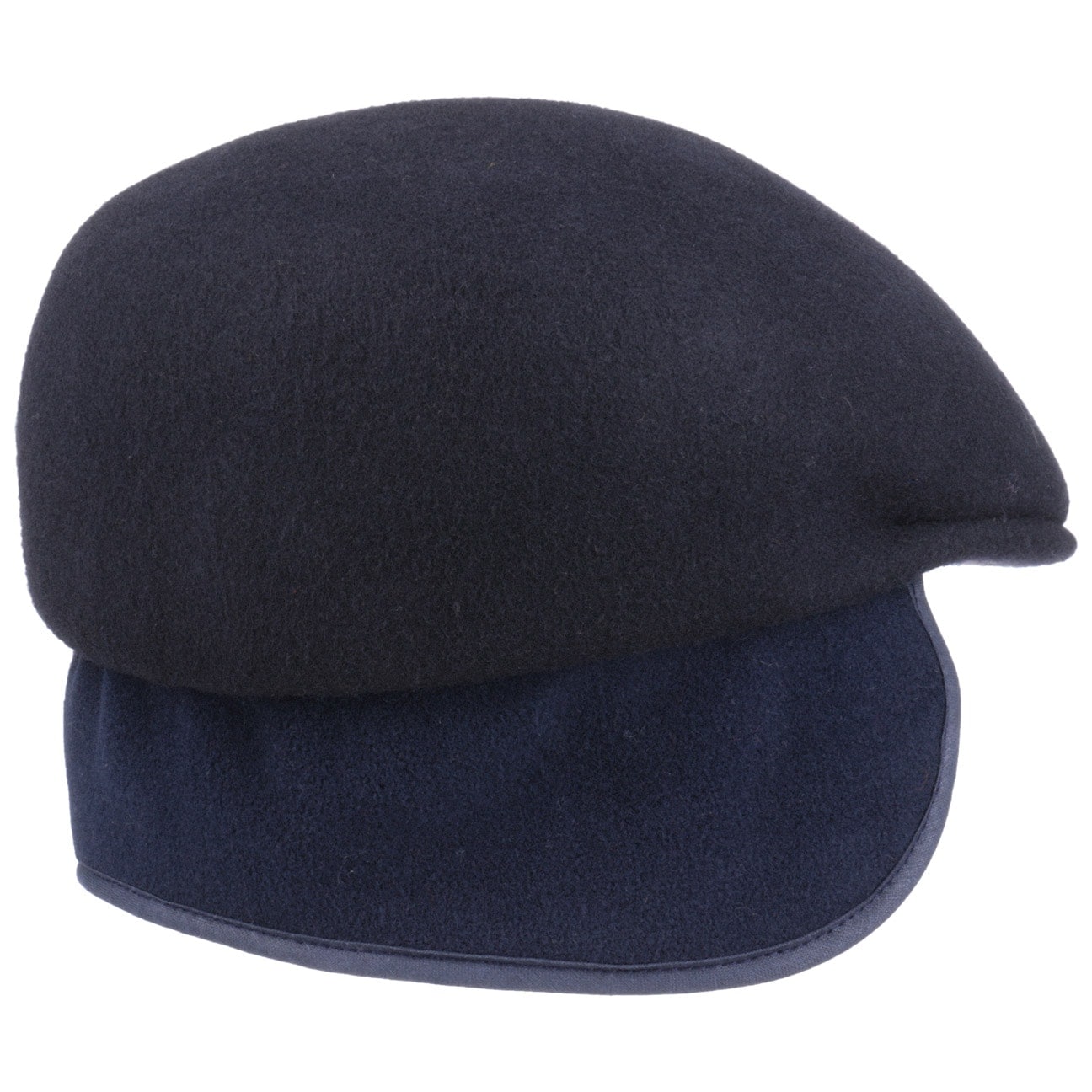 Lierys Winter Outdoor Flat Cap with Ear Flaps - Warm Fleece Lined Hunting Hat for Men - Perfect for Hiking, Camping & Cold Weather Activities