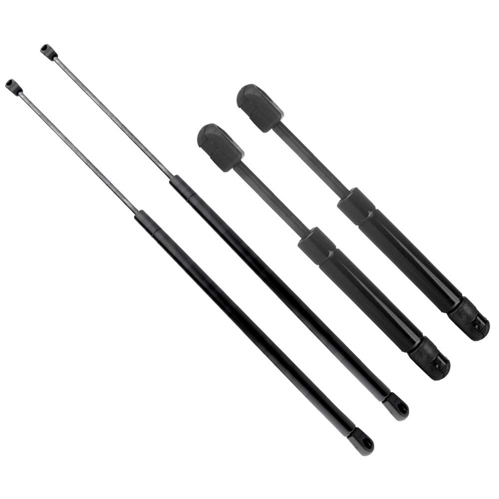 SCITOO Hood Trunk Lift Supports Replacement Struts Gas Springs Shocks for VW Type 1 2003-2008 - Perfect for Easy Hood & Trunk Access & Maintenance