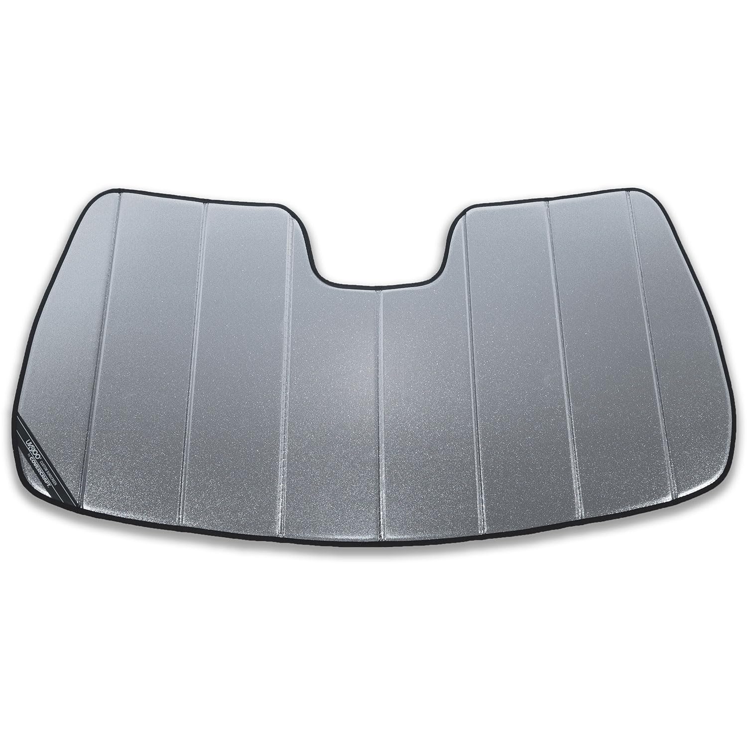 Covercraft UVS100 Premier Series Custom Sunscreen for 2019-2025 Chevy Silverado & GMC Sierra 1500 | 2020-2025 Silverado/Sierra 2500/3500 | Galaxy Silver | UV Protection & Heat Shield for Truck Windows | Perfect for Road Trips & Parking in Sun