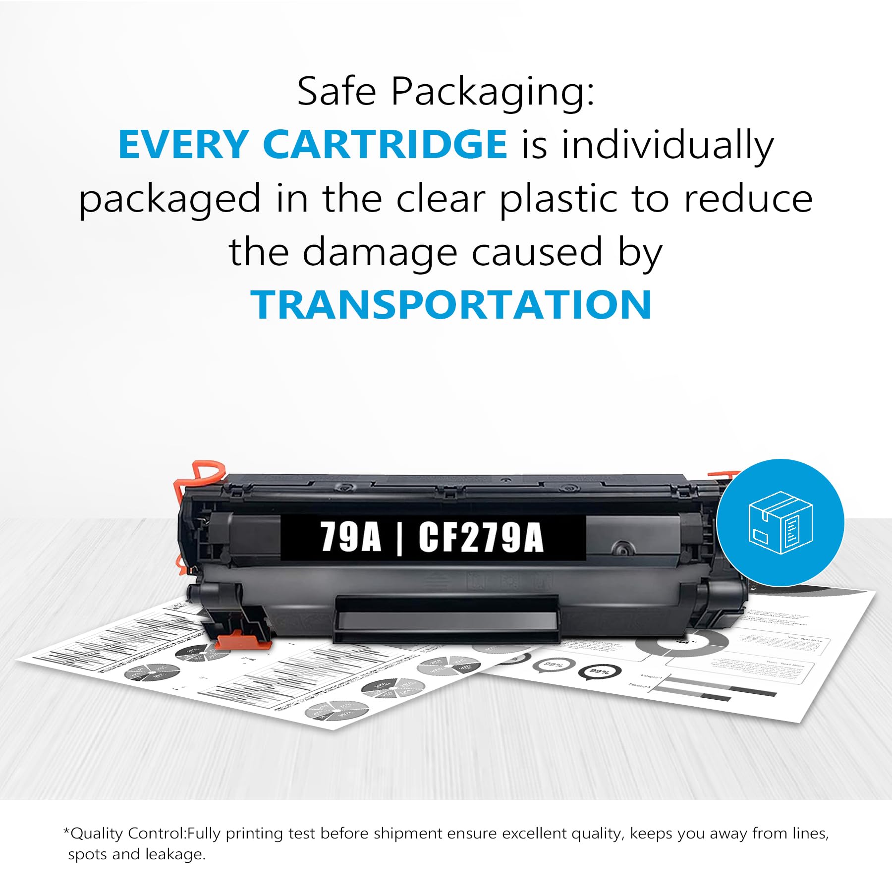 RUYY 79A/CF279A Black Toner Cartridge (2-Pack) - Compatible Replacement for HP Pro M12w/M12a/MFP M26nw/M26a Printer - Ideal for Home Office & Small Business Printing Needs