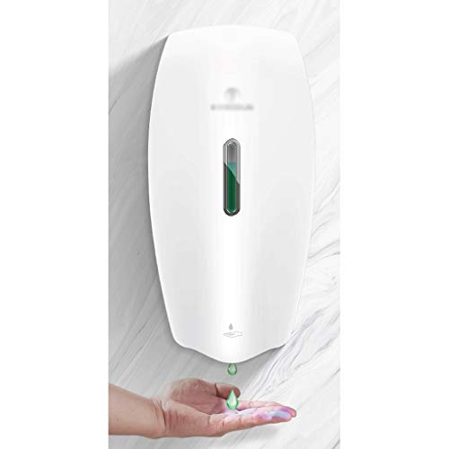 Automatic Touchless Soap Dispenser - 35.2oz Wall Mounted Foam & Drip Liquid Soap Pump for Kitchen, Bathroom, Office - Hygienic Hands-Free Dispenser for Home, Restaurant, School, Hotel (Drip Style, No Tray) - Perfect for Germ-Free Hand Washing in High-Traffic Areas