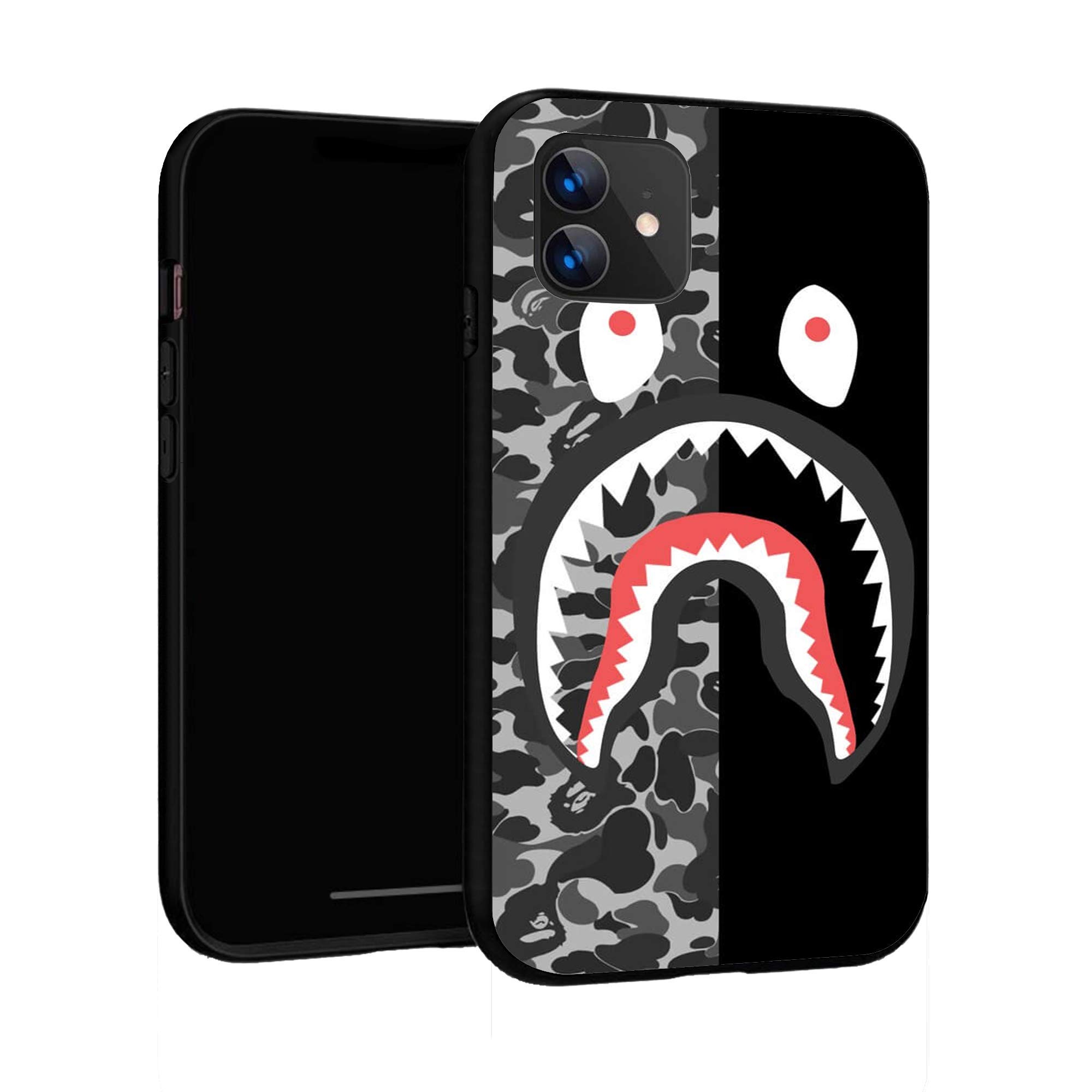 Bape Shark iPhone 11 Pro Max Case - Premium Protective Cover for iPhone 11 Pro Max (6.5 Inch) - Stylish & Durable Phone Case for Daily Use, Work & Travel