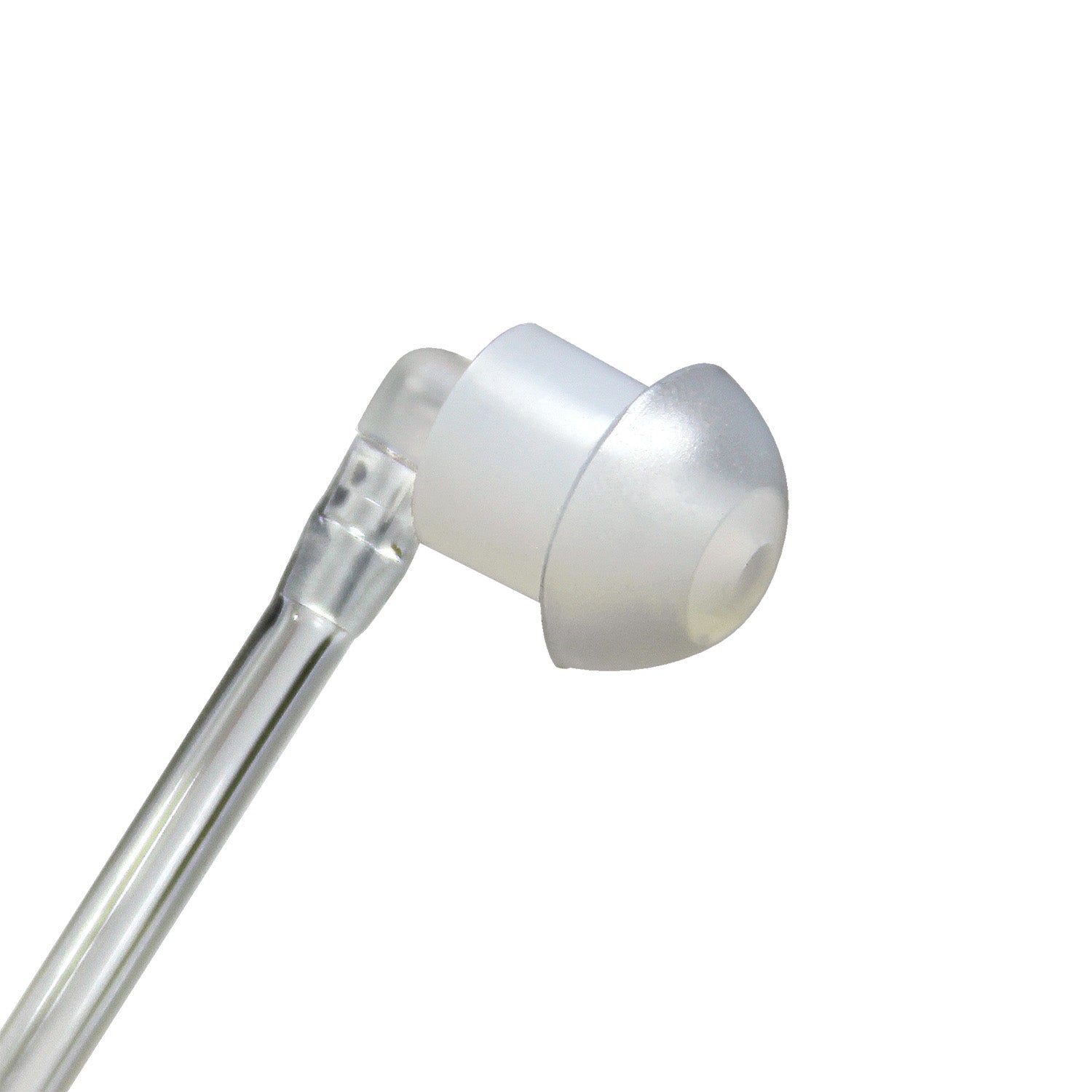 FBI Style Clear Twist On Replacement Acoustic Tube for Two Way Radio Headsets - Durable Communication Accessory for Security, Event Staff & Outdoor Activities