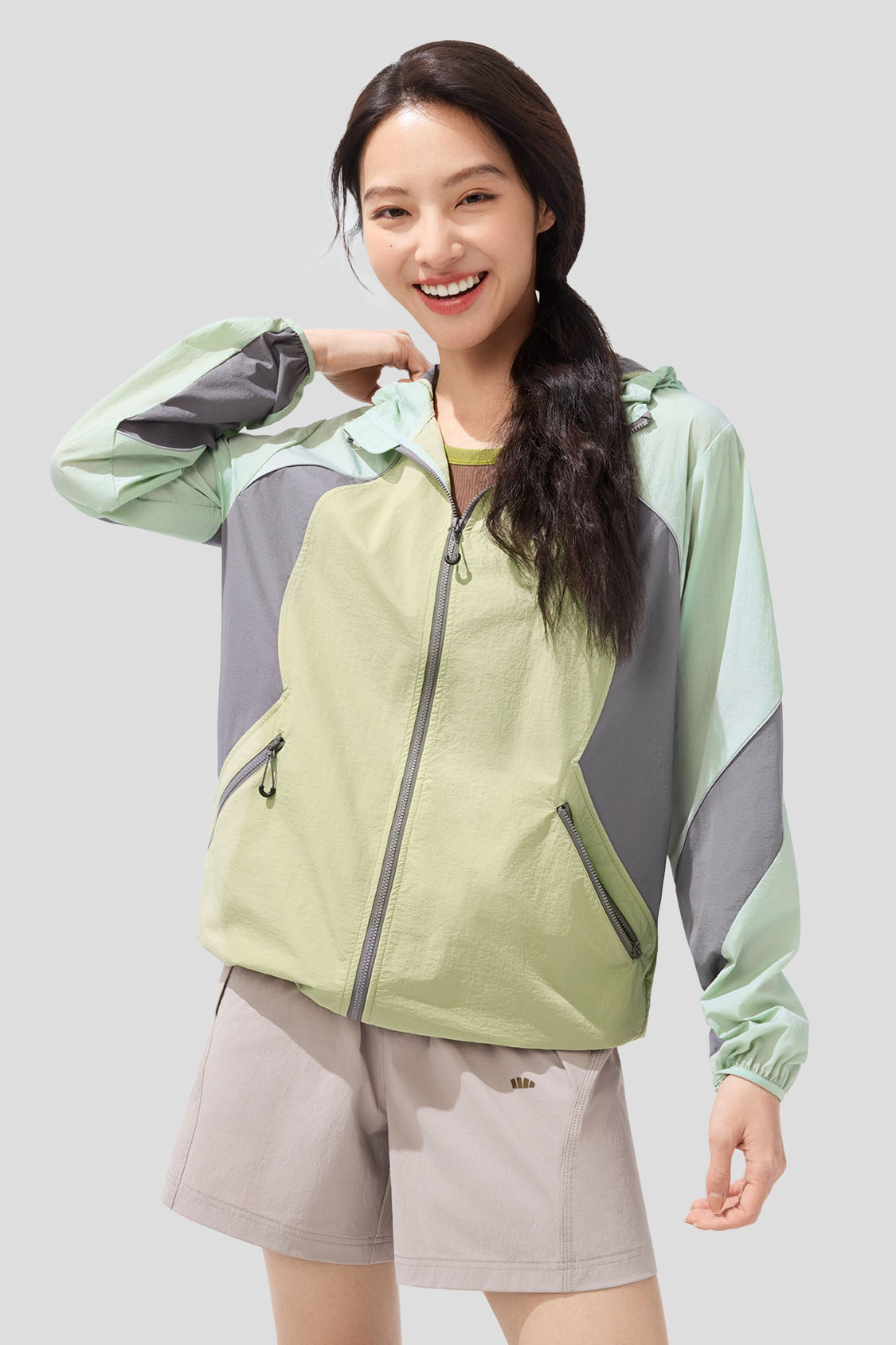 Women's Waterproof Rain Jacket with UPF 100+ Sun Protection - Lightweight Windbreaker for Hiking, Travel & Outdoor Activities