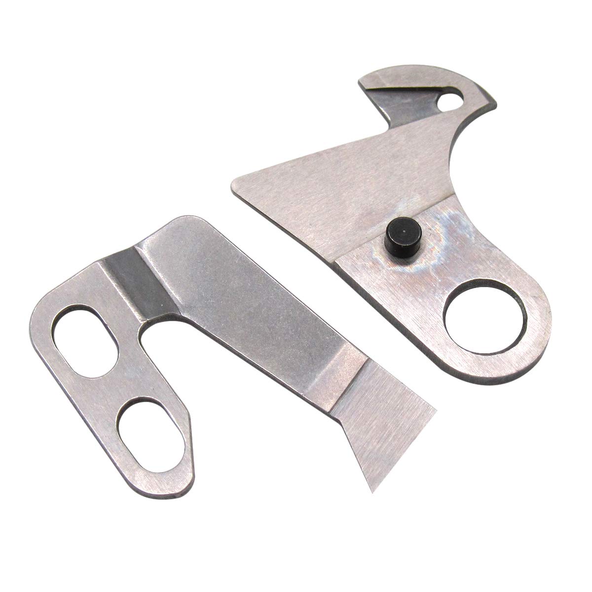 JUKI DDL-5550N-7 Replacement Moving Knife & Fix Knife Set (Model #114-09257+114-09604) - Compatible with DDL-8500-7, DDL8700-7, DDL9000 Industrial Sewing Machines - Perfect for Heavy Duty Garment Manufacturing and Upholstery Work