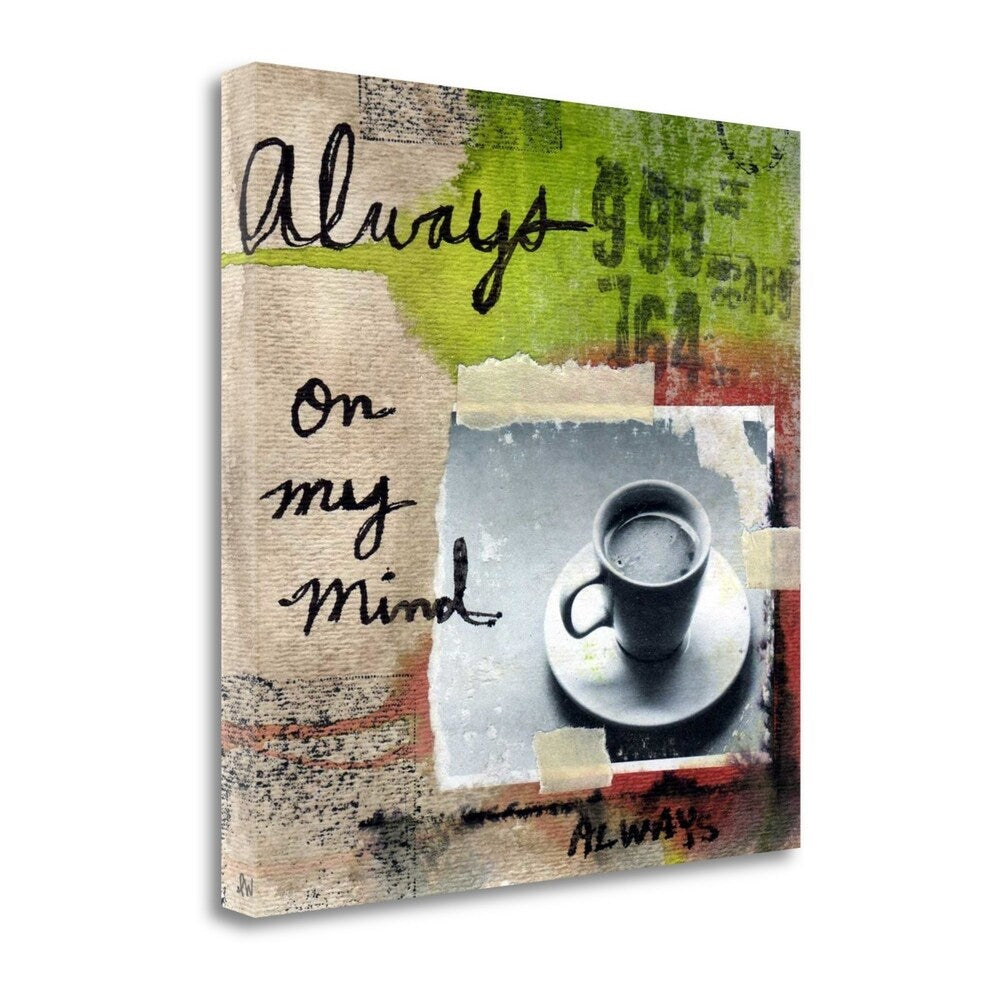 Always By Linda Woods - Premium Fine Art Giclee Print on Gallery Wrapped Canvas - Ready to Hang Wall Art - Perfect for Living Room, Bedroom & Office Decor