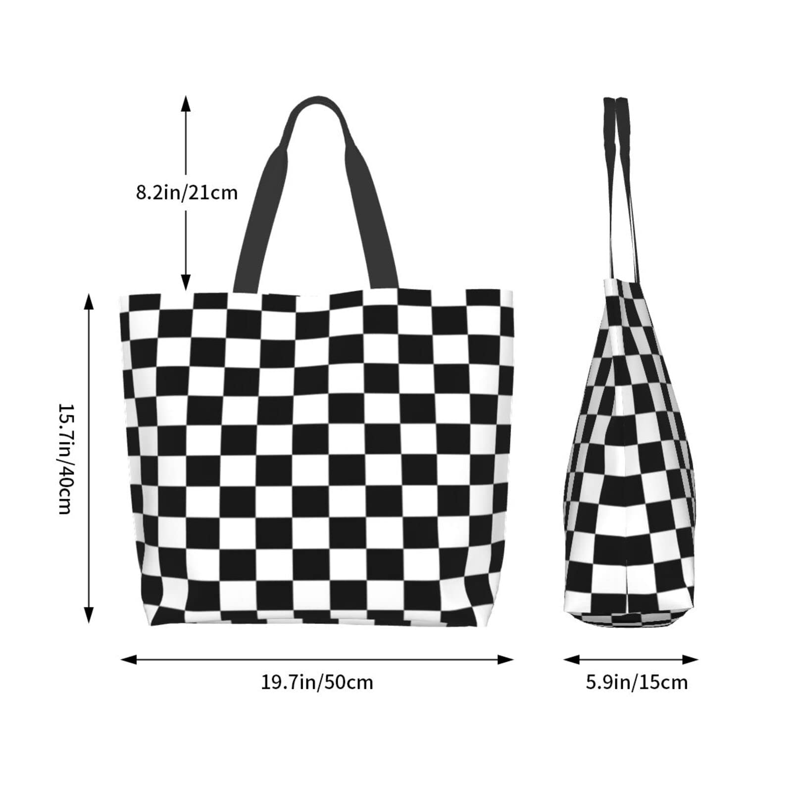 Stylish Reusable Canvas Tote Bag for Women & Men - Eco-Friendly Grocery Shopping, Beach Travel & Everyday Use - Durable Carryall for Work, Gym & Casual Outings