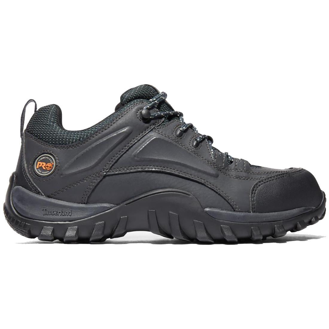 Steel Toe Work Boots for Men - Black Mudsill Safety Shoes - Durable & Comfortable for Construction, Warehouse & Outdoor Work