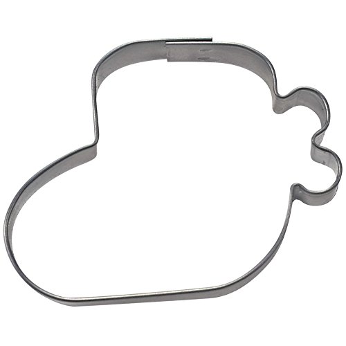 Baby Shoe Cookie Cutter - Stainless Steel 7cm Baking Tool for Baby Shower, Birthday Party & Holiday Cookie Decorating