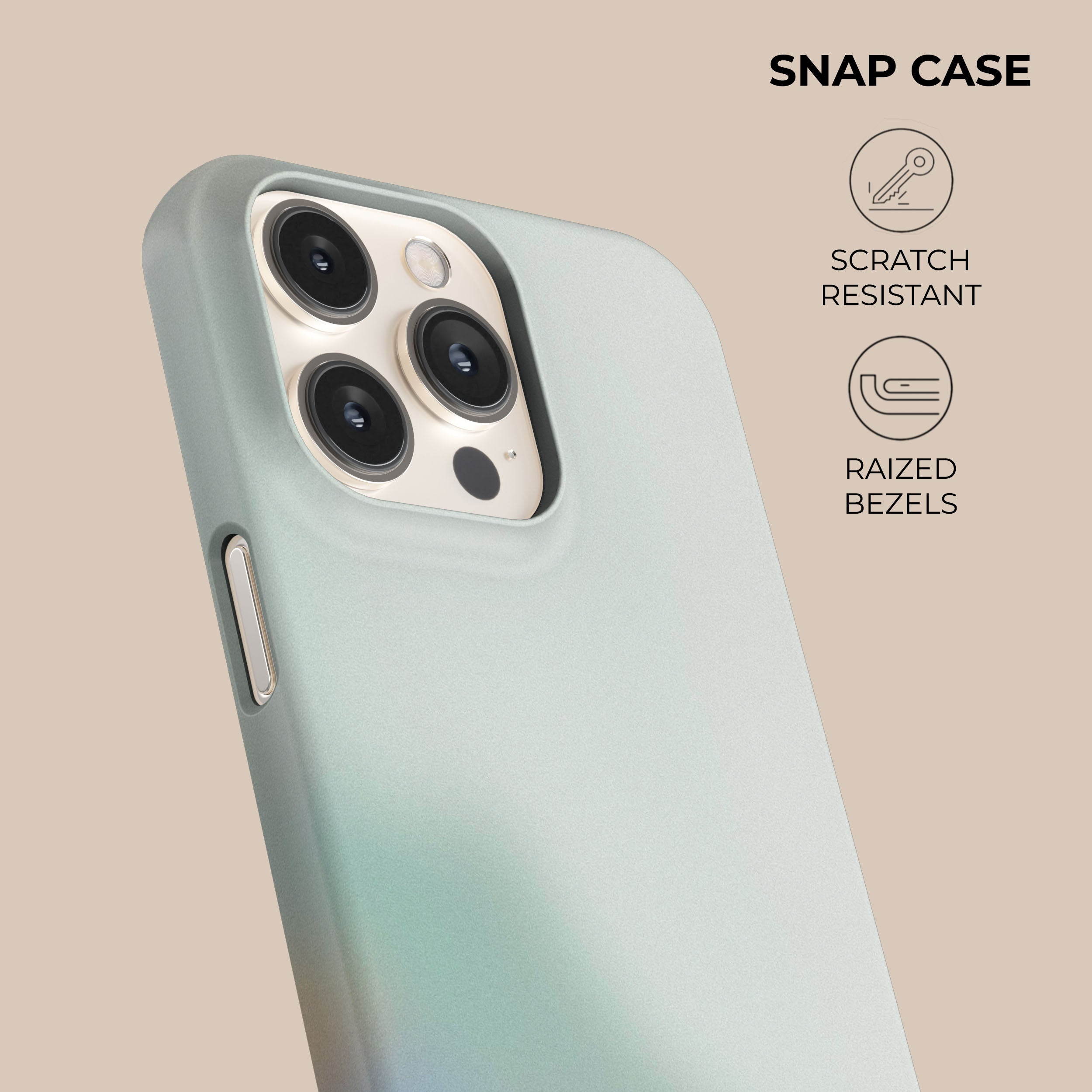 Premium Whispered Tones Phone Case - Slim Protective Cover for iPhone & Android | Perfect for Everyday Use, Travel & Outdoor Activities