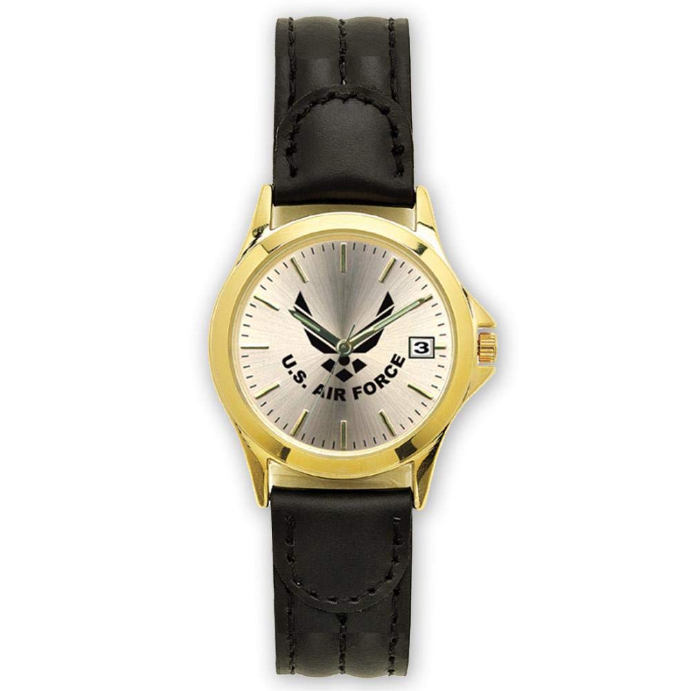 Premium Air Force Military Watch with Genuine Leather Strap - Durable Analog Quartz Watch for Men, Perfect for Aviation Enthusiasts & Outdoor Adventures