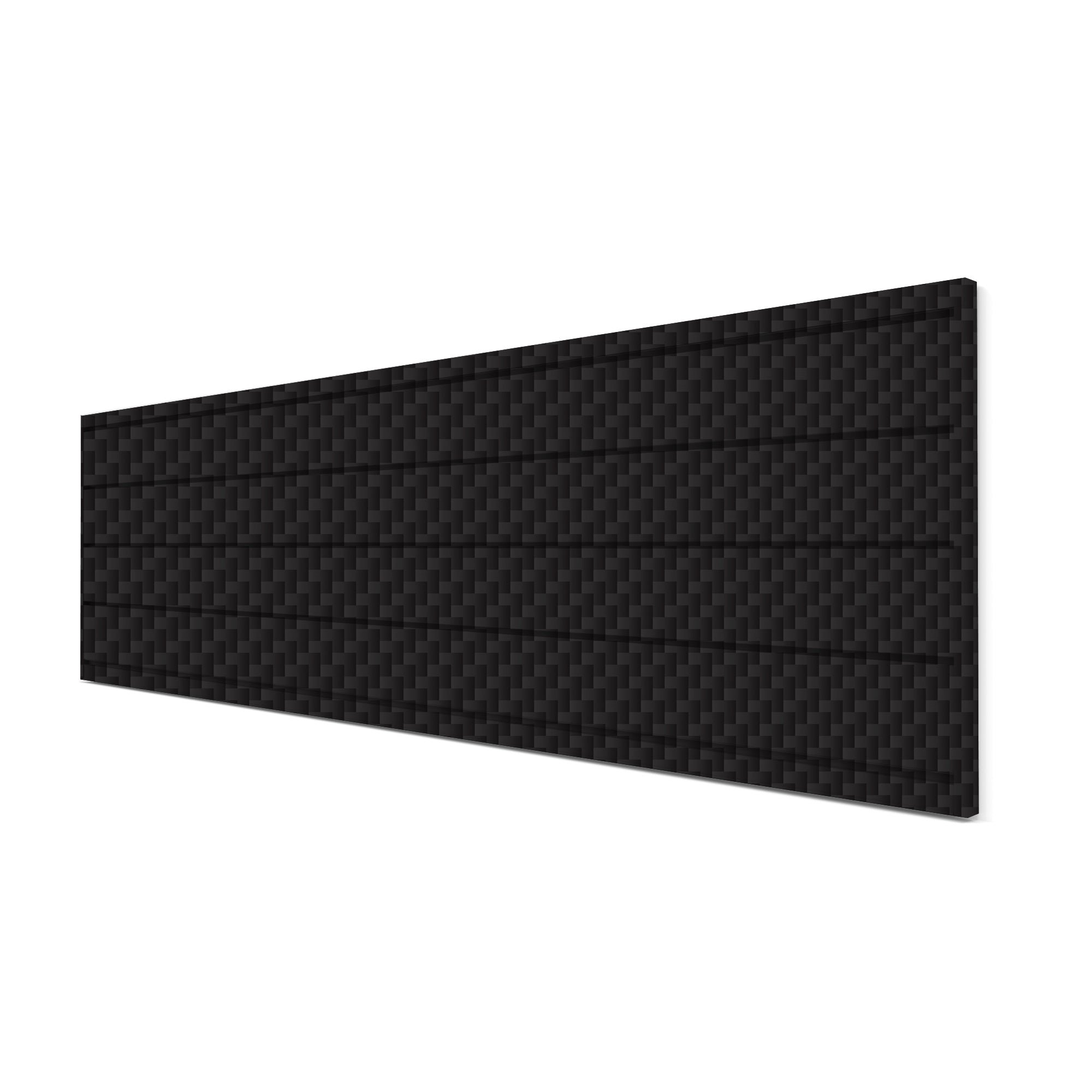 80 Inch ProCore Plus Slatwall Backsplash Panel - Durable PVC Wall Protection for Retail Stores, Kitchens & Garages - Easy to Clean & Install