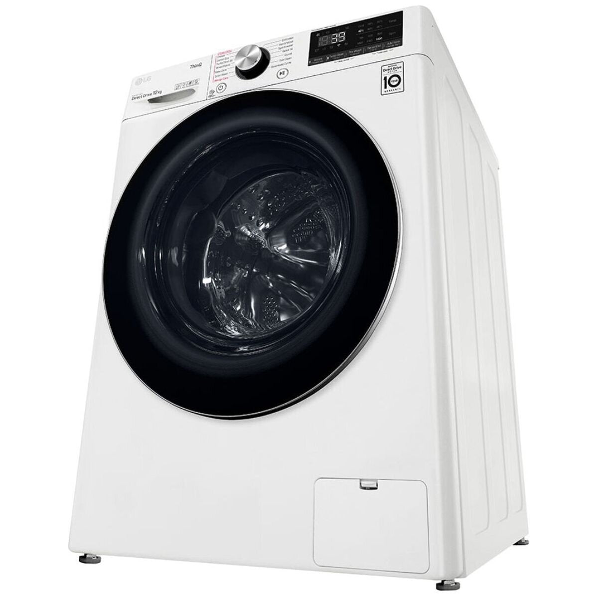 LG 12kg Front Load Washing Machine WV9 1412W - Energy Efficient, Large Capacity Washer for Family Laundry | Perfect for Apartments & Smart Homes