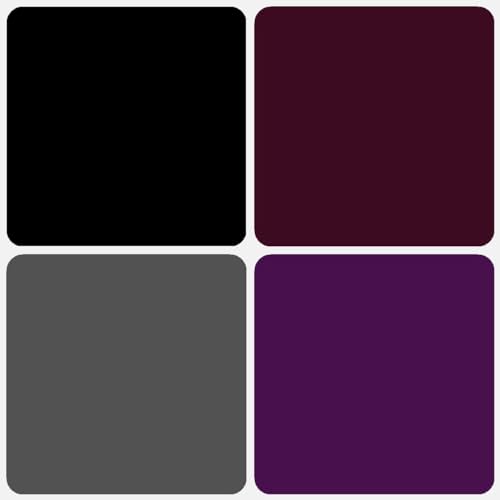 Black/Gray/Purple/Cassis