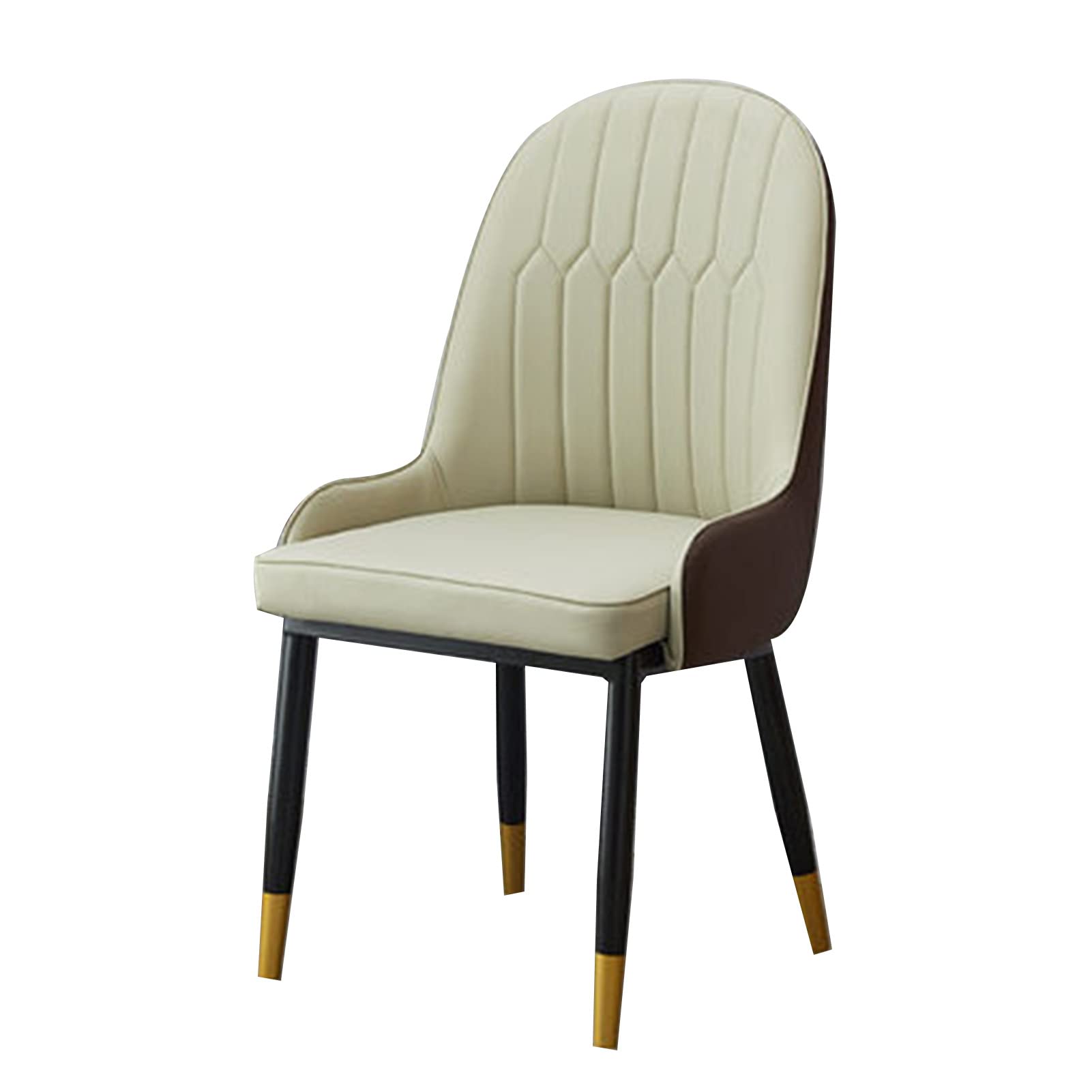 Modern Light Luxury Backrest Dining Chair - Nordic Style Cafe Hotel Leisure Chair, Simple Contemporary Sofa Stool for Manicure & Makeup - Perfect for Restaurants, Coffee Shops, Salons and Home Decor