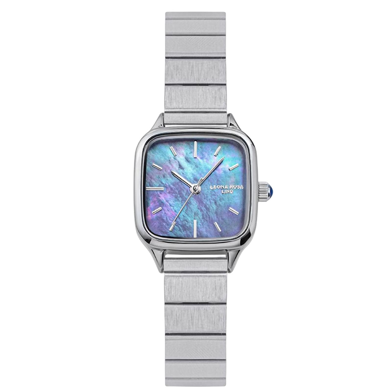 RORIOS Women's Analog Quartz Watch - Stainless Steel Strap, Unique Square Design, Waterproof Wristwatch for Women & Girls | Perfect for Office, Party & Everyday Wear