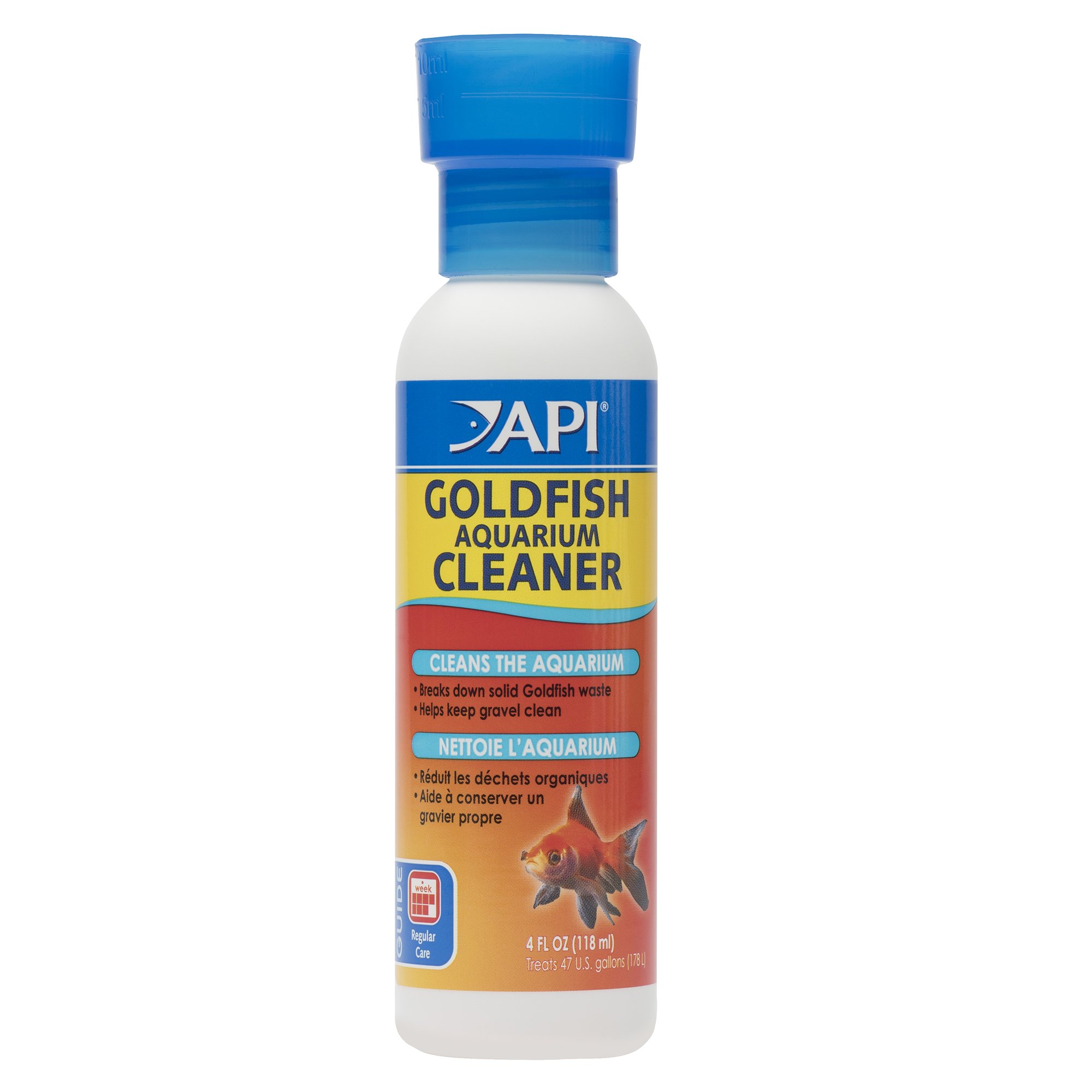 API Goldfish Aquarium Cleaner - Water Conditioner & Fish Tank Treatment for Healthy Goldfish | Perfect for Freshwater Tanks & Aquarium Maintenance