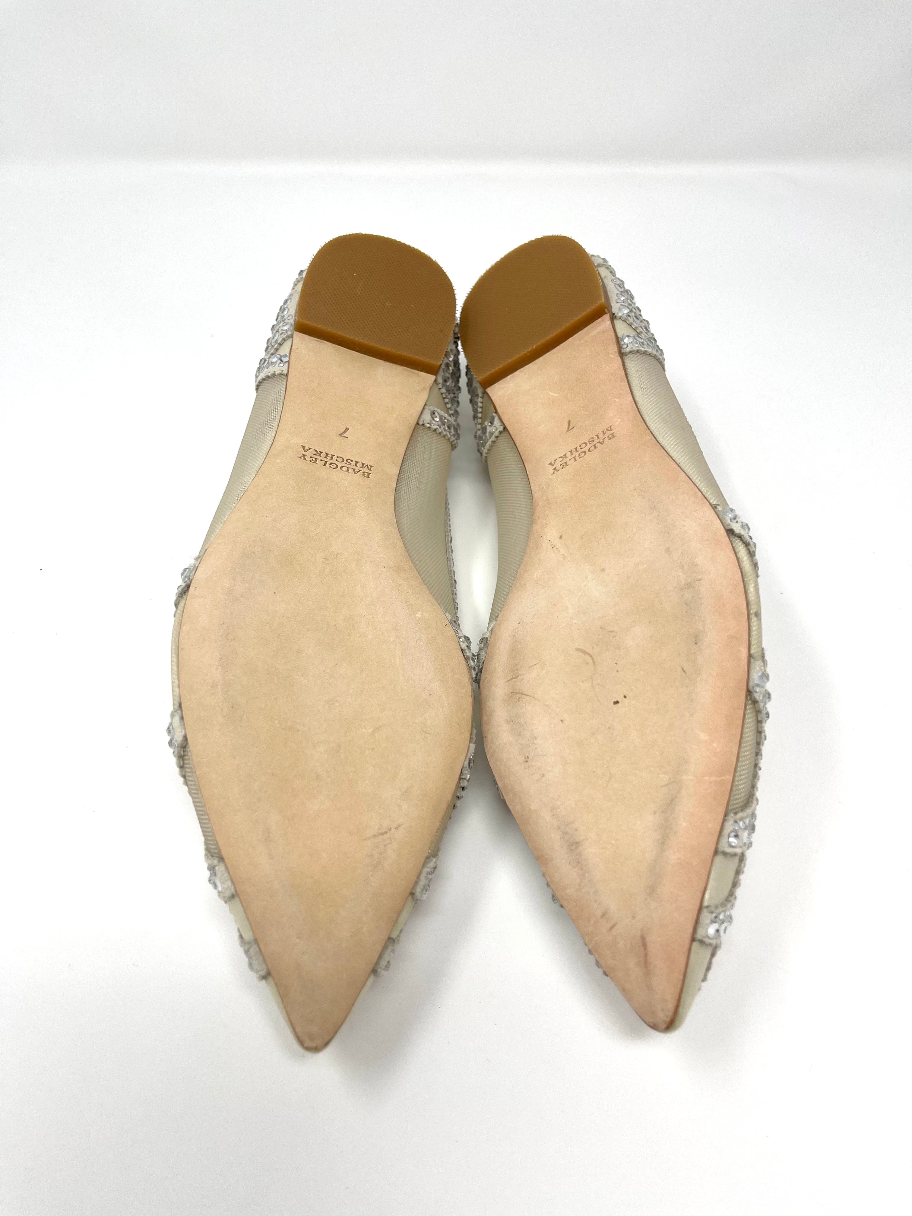 Badgley Mischka Gigi Women's Heels Size 7 - Elegant Evening Shoes for Weddings, Parties & Special Occasions