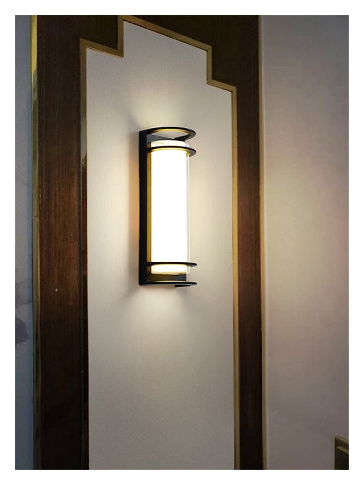 Waterproof IP65 LED Outdoor Wall Lamp - Cold White Porch Light for Garden, Balcony, Fence & Public Toilets | MOTOT Durable Exterior Sconce Lighting for Vestibule & Park Areas