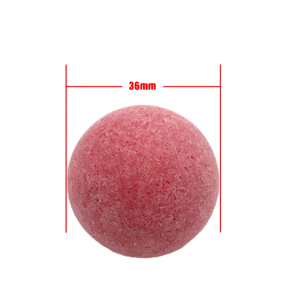 IMIKEYA 12-Pack Mini Foosball Balls - Replacement Soccer Balls for Table Football Games, Frosted Surface for Better Grip - Perfect for Home, Office, Game Room & Arcade Entertainment