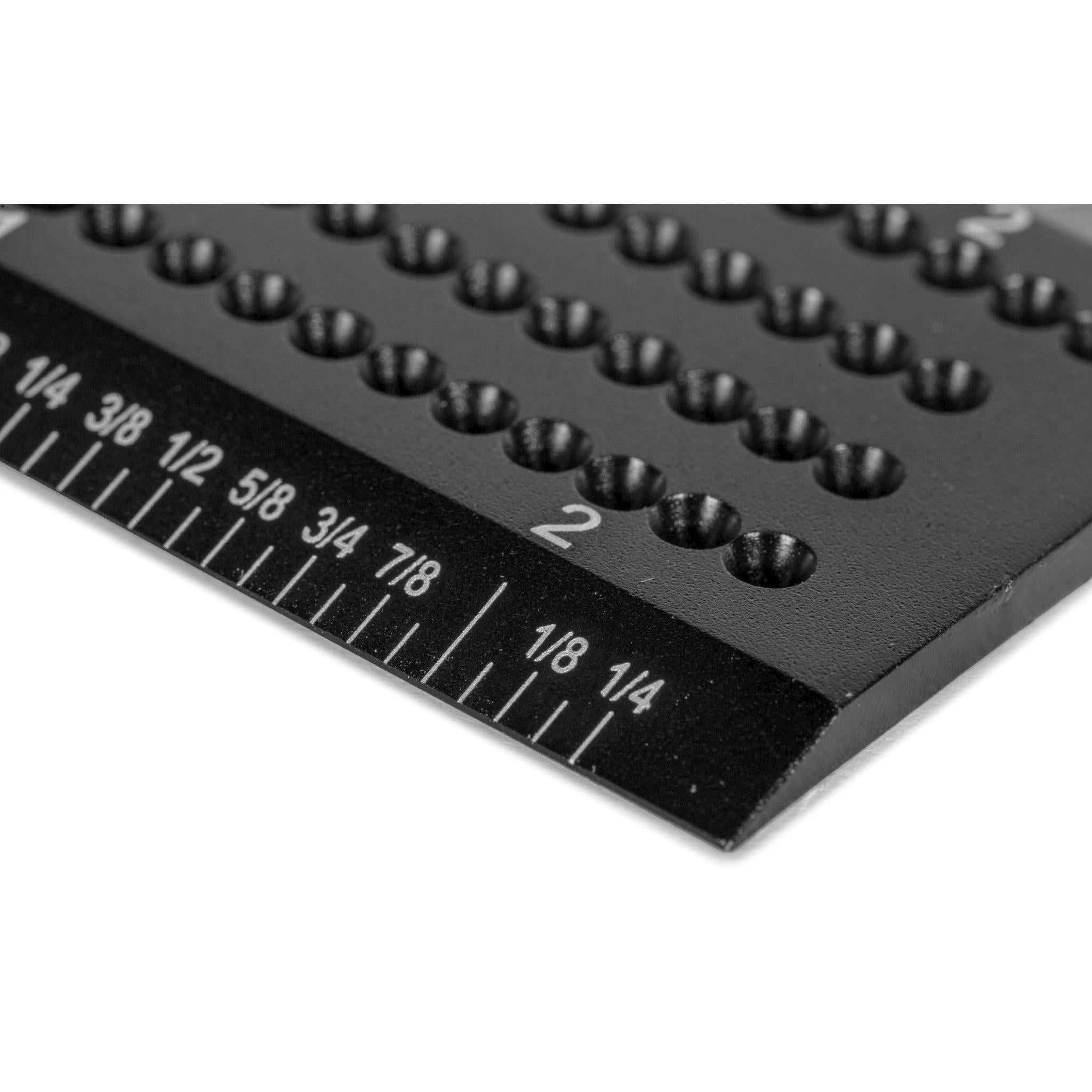 WEN ME851R Pocket Marking T Ruler - Compact Measuring Tool for Woodworking, Sewing & DIY Projects | Perfect for Carpenters, Tailors & Craft Enthusiasts