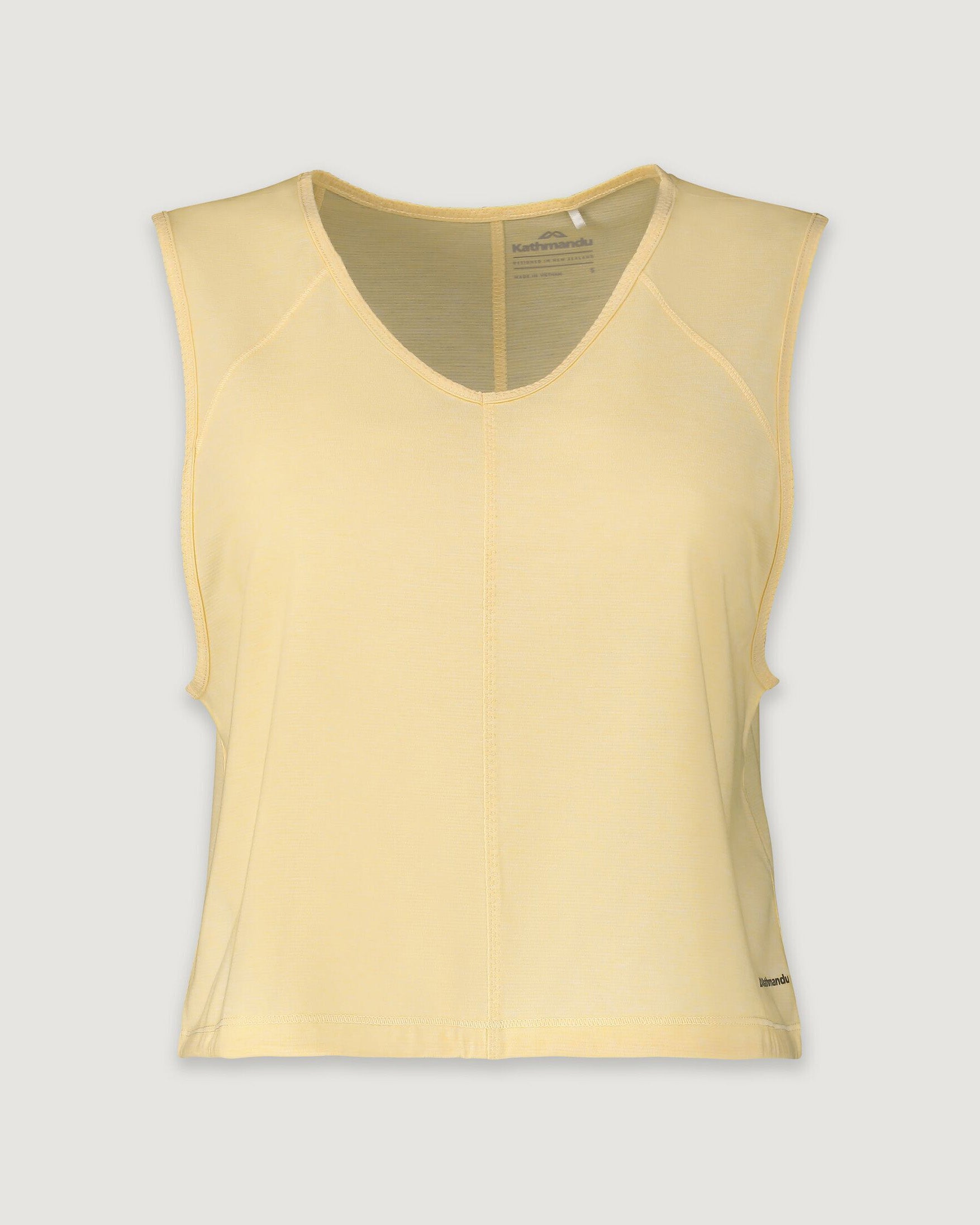 WELL.DER.NESS Women's Sleeveless Tank Top - Breathable Summer Workout Shirt for Yoga, Running & Gym | Lightweight & Comfortable Activewear