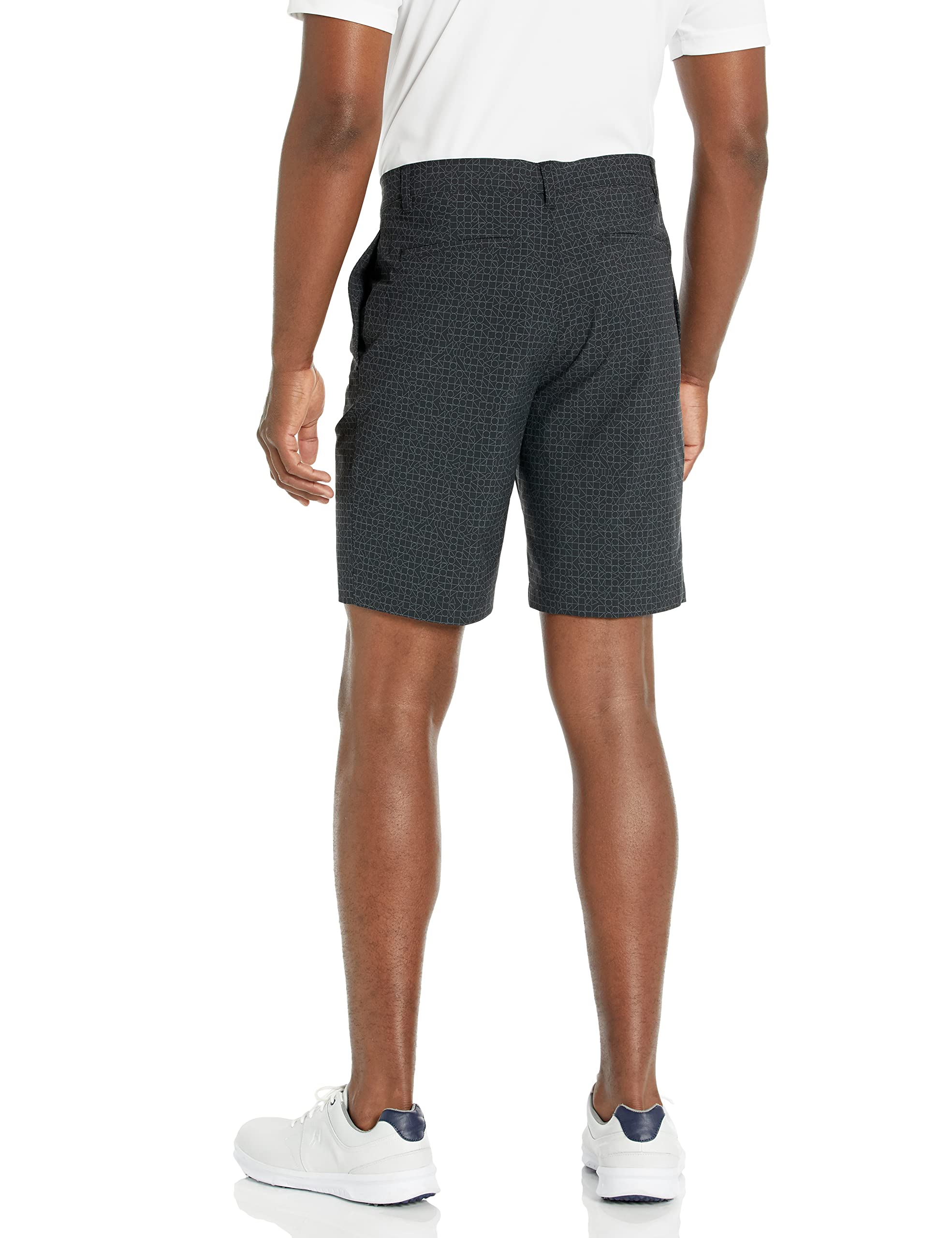 Adidas Men's Abstract Print Golf Shorts - Lightweight & Breathable for Comfort on the Course | Perfect for Summer Golfing & Casual Wear