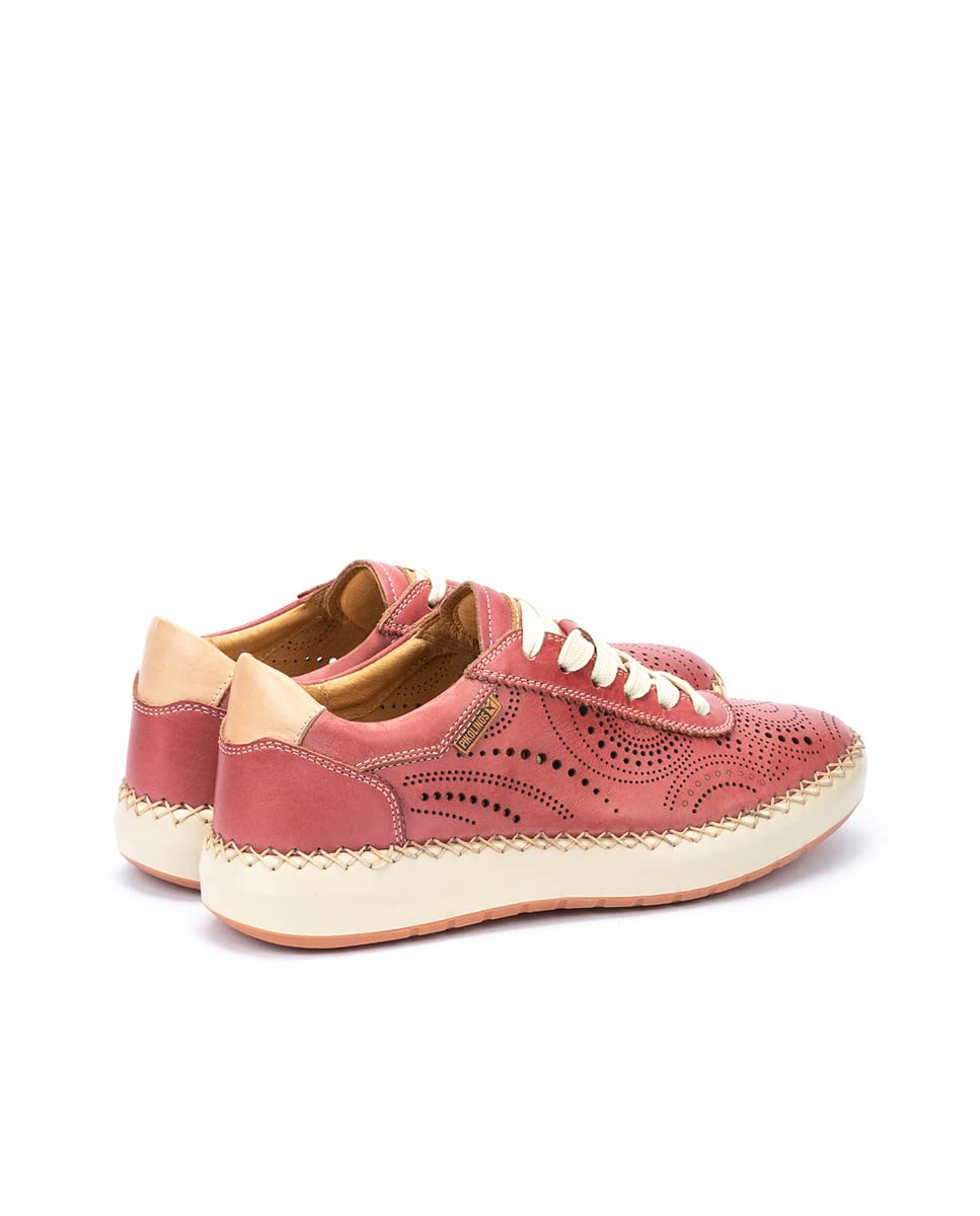 PIKOLINOS Women's Leather Sneakers - Comfortable & Stylish Walking Shoes for Casual Wear, Travel & Everyday Use
