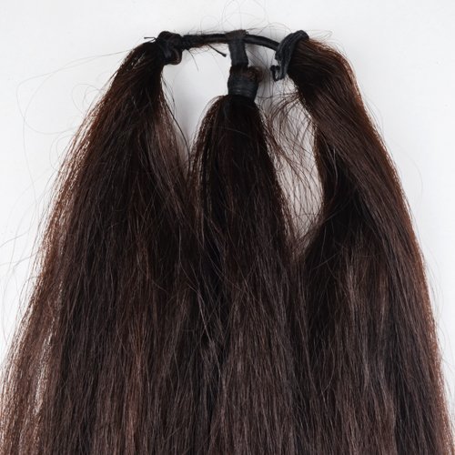 Pema Hair Extensions & Wigs Combo Set - Clip-in Hair Extensions, Parandi, Choti Hair Accessories in Dark Brown (1 Pack) for Bridal, Cosplay & Everyday Styling
