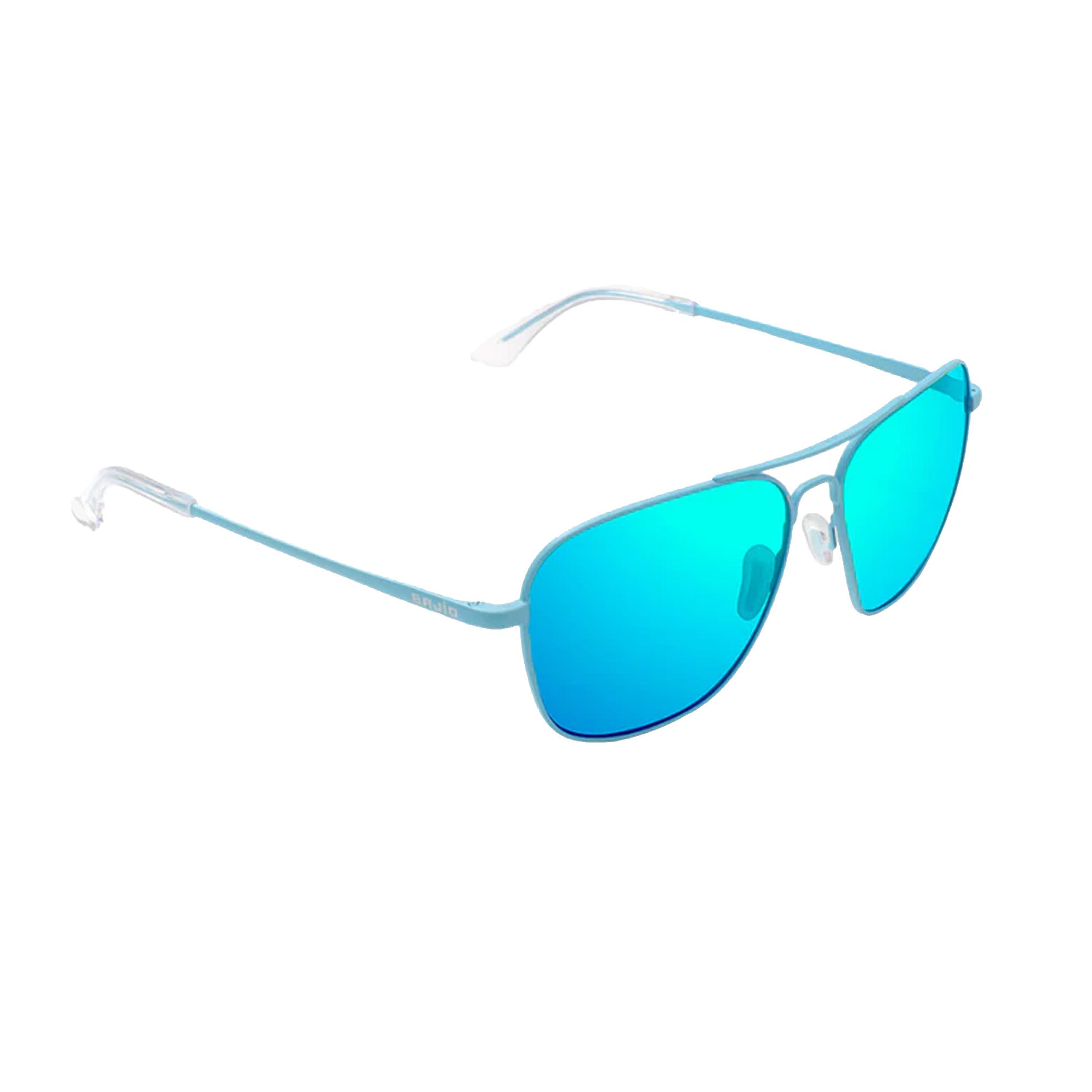 Light Blue Matte/Blue Mirror
