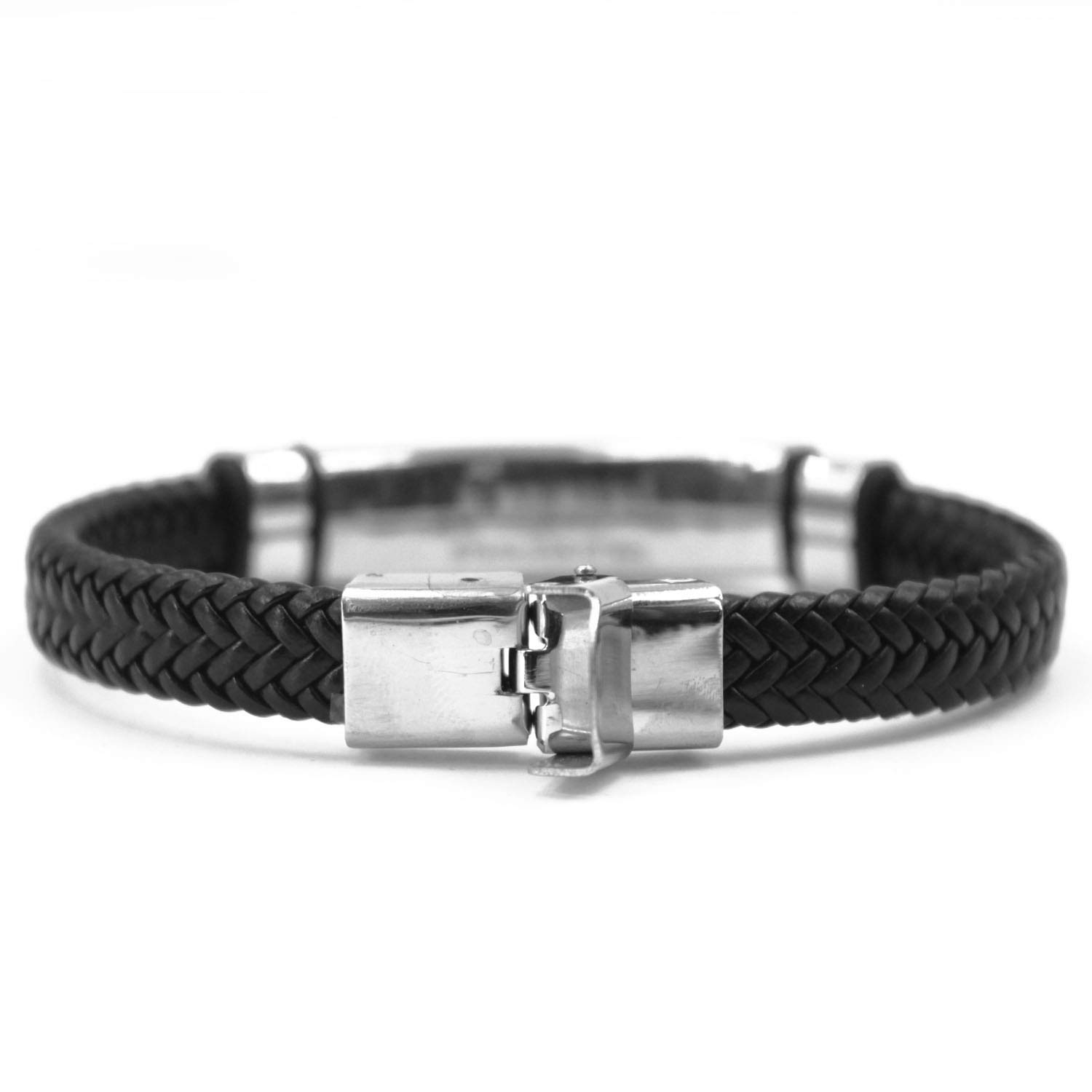 Personalized JEREMY Name Bracelet for Men - Double Leather Braided Engraved Bracelet with Gift Box - Perfect for Gifts, Anniversaries & Everyday Wear