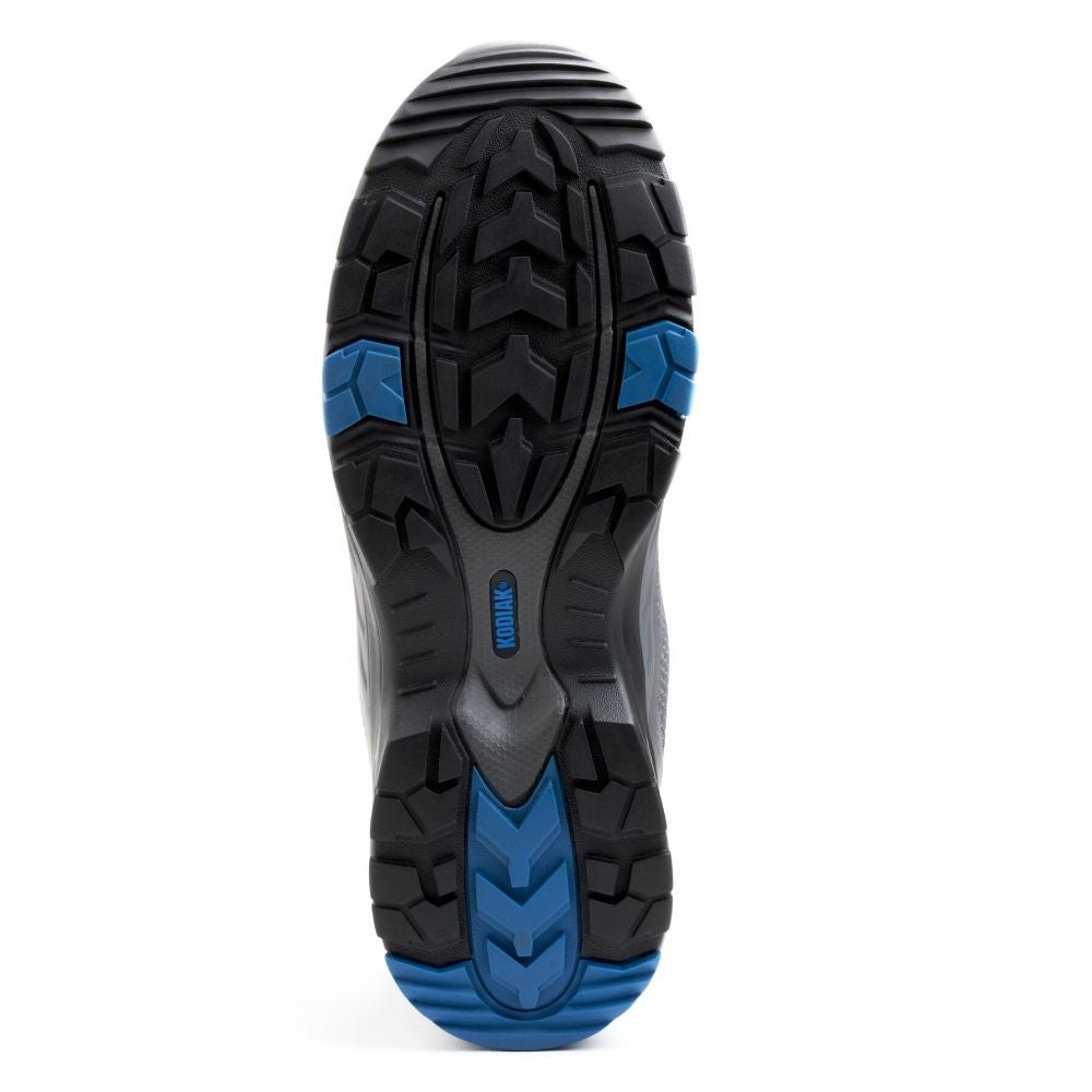 Kodiak Swift Trail Men's Composite Toe Athletic Work Shoes - Lightweight Safety Boots for Construction & Hiking (Grey/Blue, KD0A4TCUGYX) - Perfect for Outdoor Work & Adventure Activities