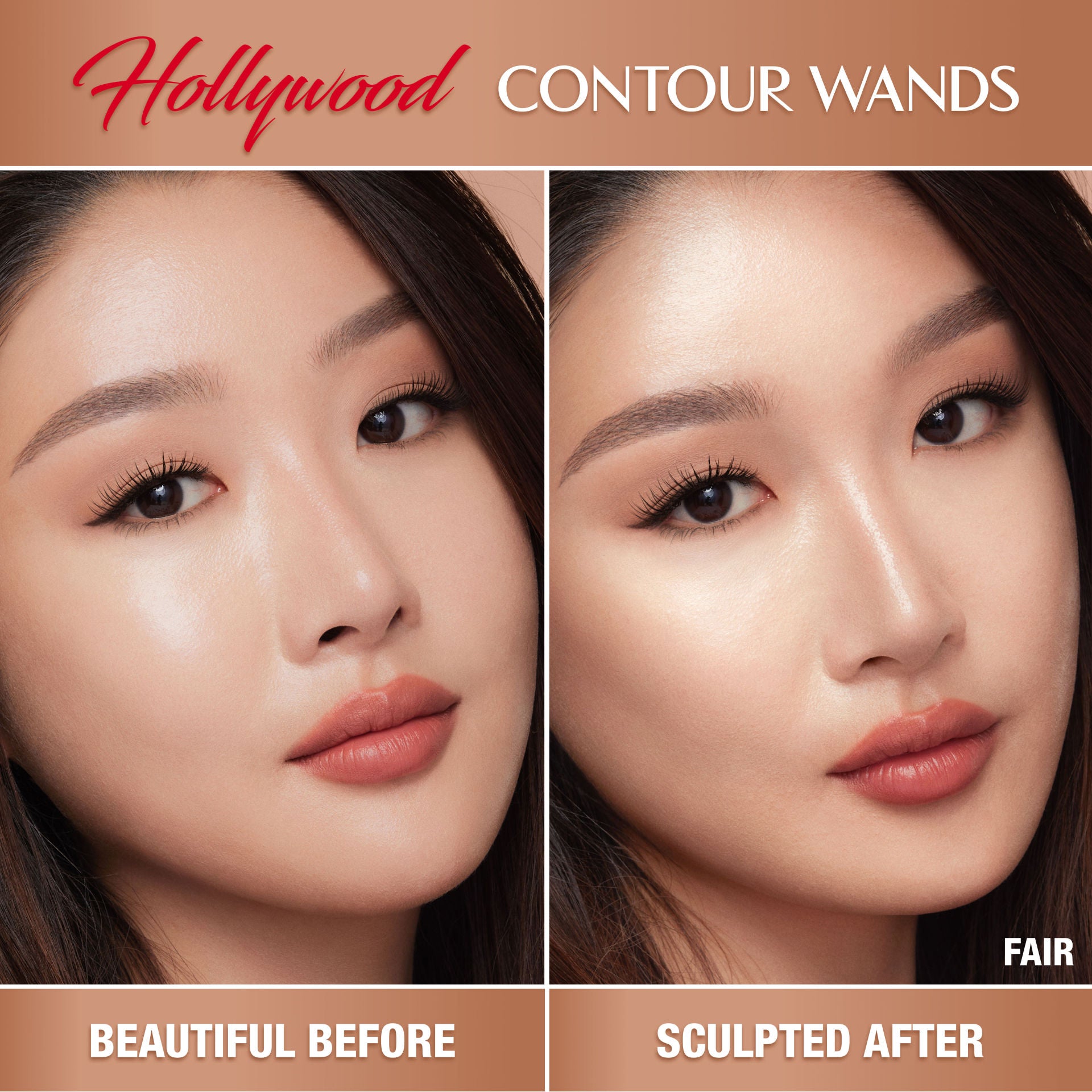 Hollywood Contour Wand - Professional Makeup Contouring Stick for Face Sculpting & Highlighting | Perfect for Everyday Makeup & Special Occasions