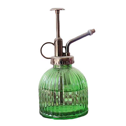 Vintage Glass Spray Bottle with Plastic Nozzle - 8oz Water Mister for Plants, Flowers, Indoor Gardening, Reed Diffusers & Home Decor | Perfect for Watering, Aromatherapy, and Cleaning
