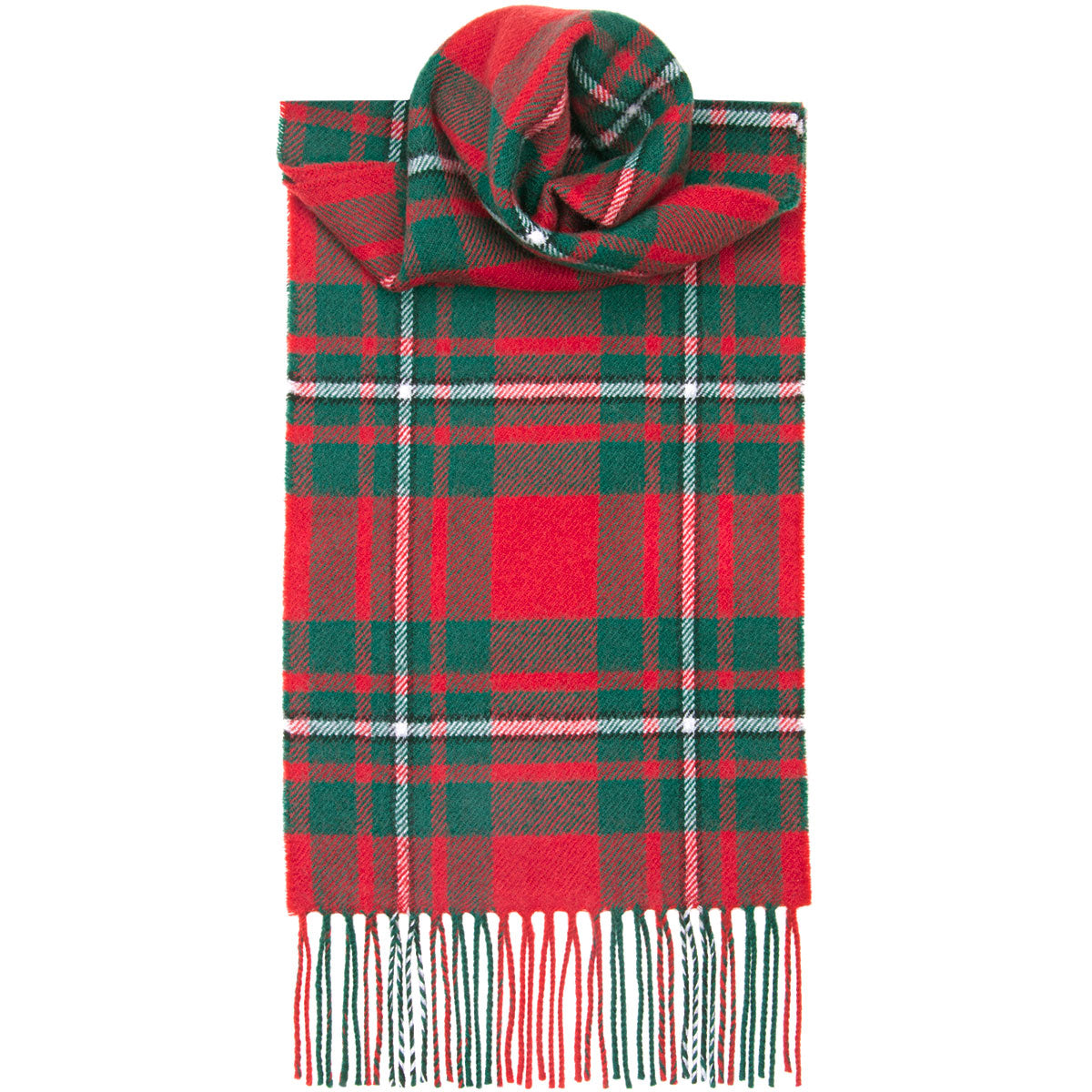 MacGregor Modern Tartan Scarf - Soft Wool Plaid Wrap for Men & Women - Perfect for Winter Fashion, Outdoor Activities & Holiday Gifts
