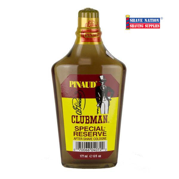 Clubman Special Reserve Aftershave Lotion for Men - Classic Barbershop Scent, Alcohol-Based Formula for Smooth Post-Shave Feel - Perfect for Grooming Kits & Men's Skincare Routine