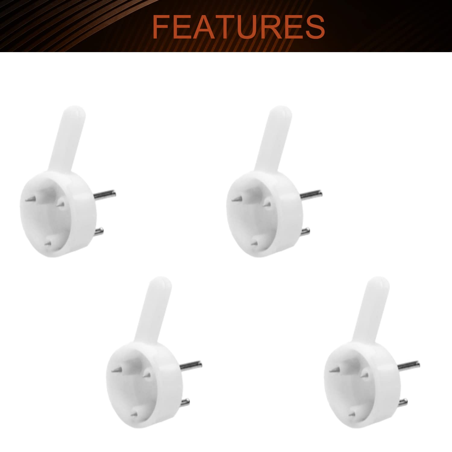 150Pcs MroMax Invisible Nail Hangers - No Damage Wall Hooks for Pictures, Frames & Clocks (0.98
