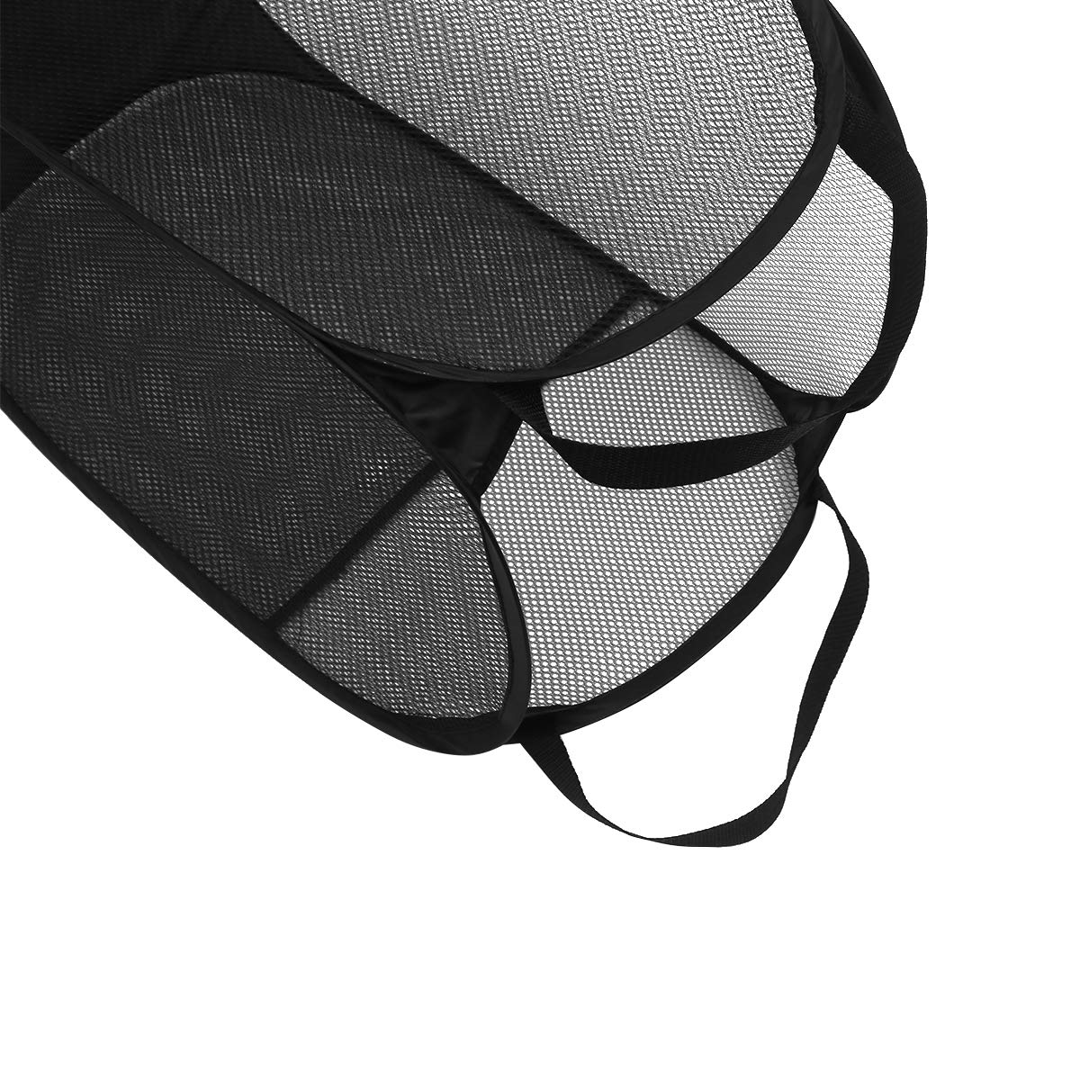 2-Pack Foldable Laundry Basket with Handles - Collapsible Mesh Pop-Up Hamper for Clothes, Storage & Organization - Perfect for Dorm, Travel, Camping & Small Spaces