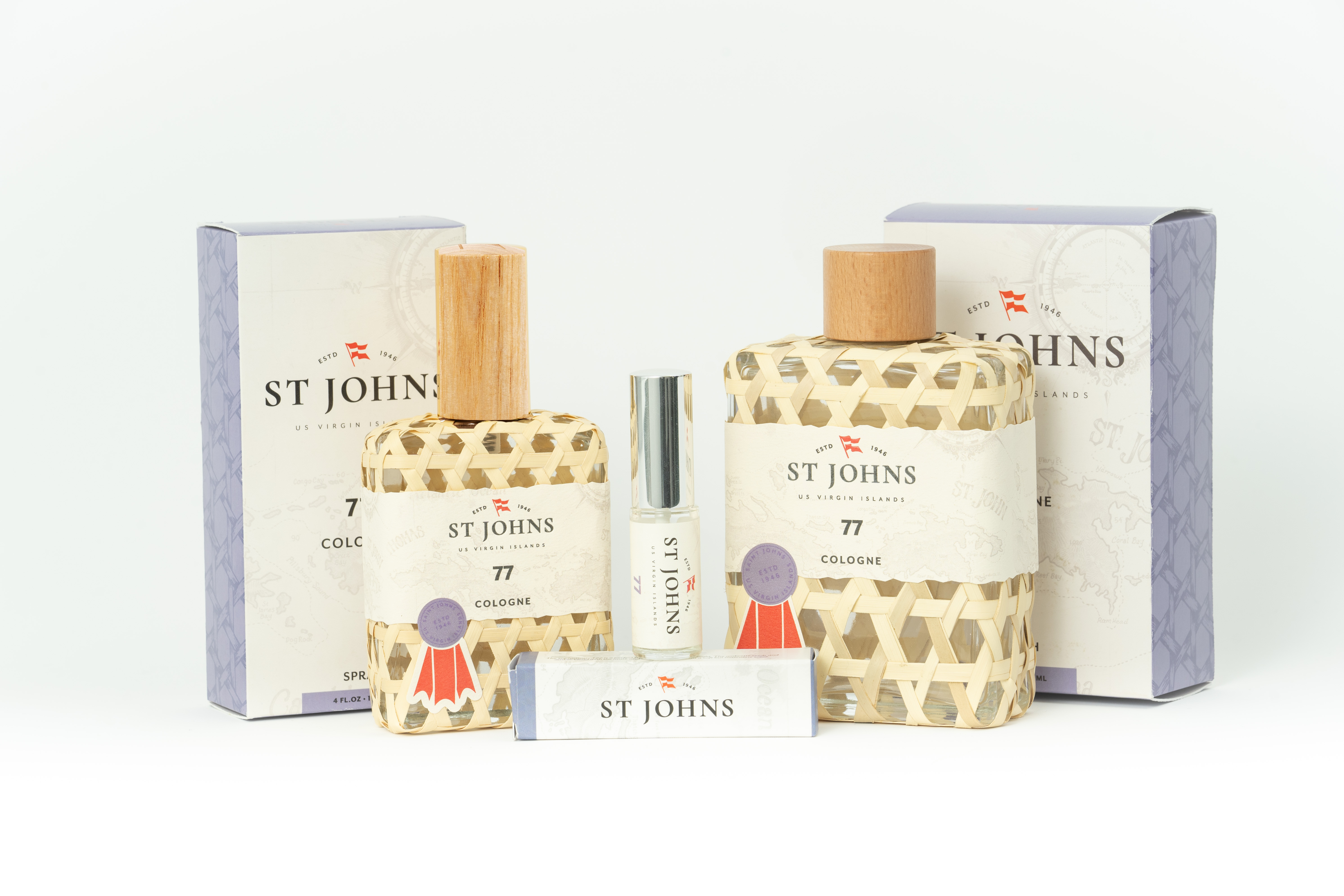 ST JOHNS NO. 77 Cologne for Men - Premium Fragrance with Long-Lasting Scent - Perfect for Date Night, Office & Special Occasions