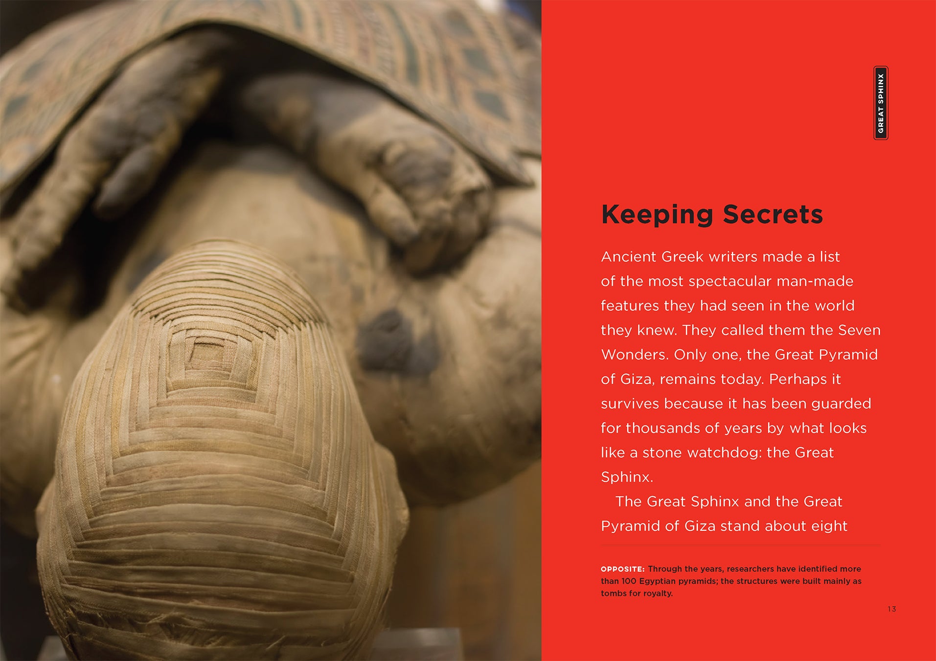 The Great Sphinx: Ancient Egyptian History Book ISBN 978-1-64026-363-5 | Perfect for History Buffs & Classroom Learning