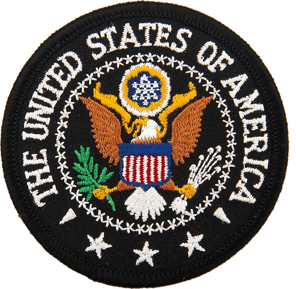 Authentic Full Color Presidential Seal of America Patch - Premium Embroidered Badge for Jackets, Bags & Uniforms - Perfect for Patriotic Events, Military Collectors & Political Enthusiasts