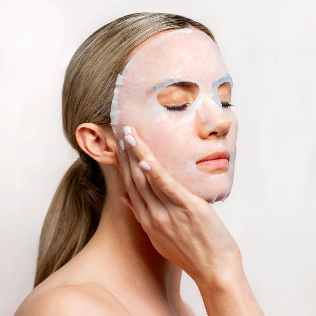 Adashiko Collagen Gel Face Masks - Hydrating & Anti-Aging Sheet Mask for Glowing Skin | Perfect for Daily Skincare Routine & Spa Night