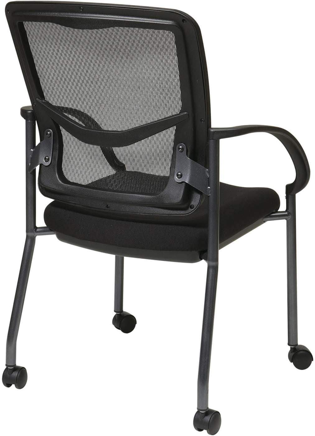 Pro Line II™ ProGrid Back Visitors Chair - Ergonomic Office Guest Seating with Lumbar Support [85640 30] - Perfect for Reception Areas, Conference Rooms & Waiting Rooms