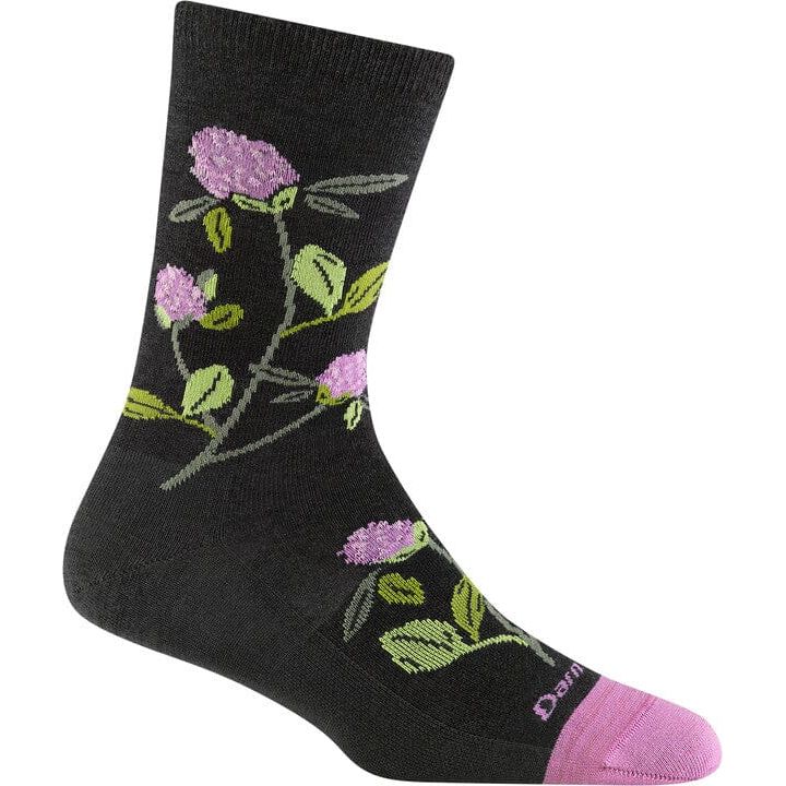Darn Tough Blossom Crew Lightweight Lifestyle Socks for Women - Comfortable Hiking, Running & Everyday Wear