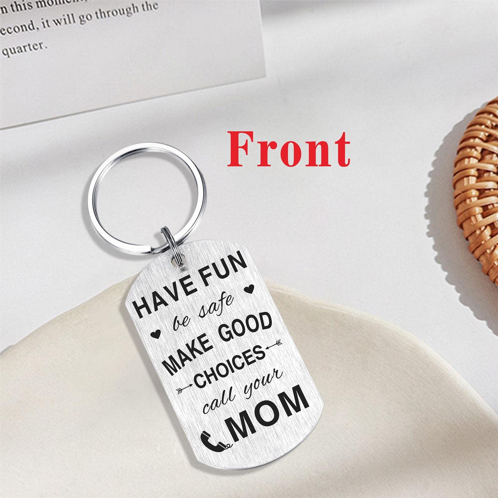 Alotozo 16th 18th 21st Birthday Keychain Gift for Women & Men - Perfect 16 18 21 Year Old Birthday Present for Girls & Boys - Great for Parties, Graduation Celebrations & Special Milestone Gifts