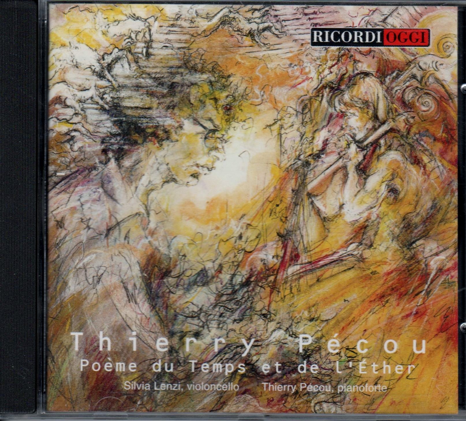 Pecou Thierry B.1965 Poeme Du Temps Et De L'ether / Eleousa For Solo Cello / 'Traversee Du Re' - Classical Cello Sheet Music for Performances & Practice | Perfect for Concerts, Recitals & Music Study