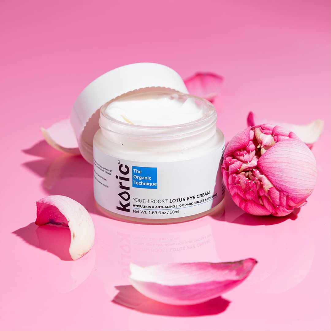 Koric Be Young 4ever Skincare Set - Retinol Youth Serum & Eye Cream for Hyperpigmentation, Wrinkles & Dark Circles | Hazel Extract Formula | Perfect for Night Routine & Anti-Aging Care