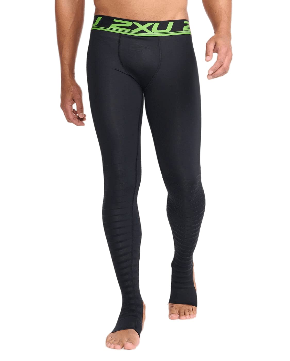 2XU Men's Elite Power Recovery Compression Tights - High Performance Workout & Post-Exercise Leggings for Running, Gym & Recovery