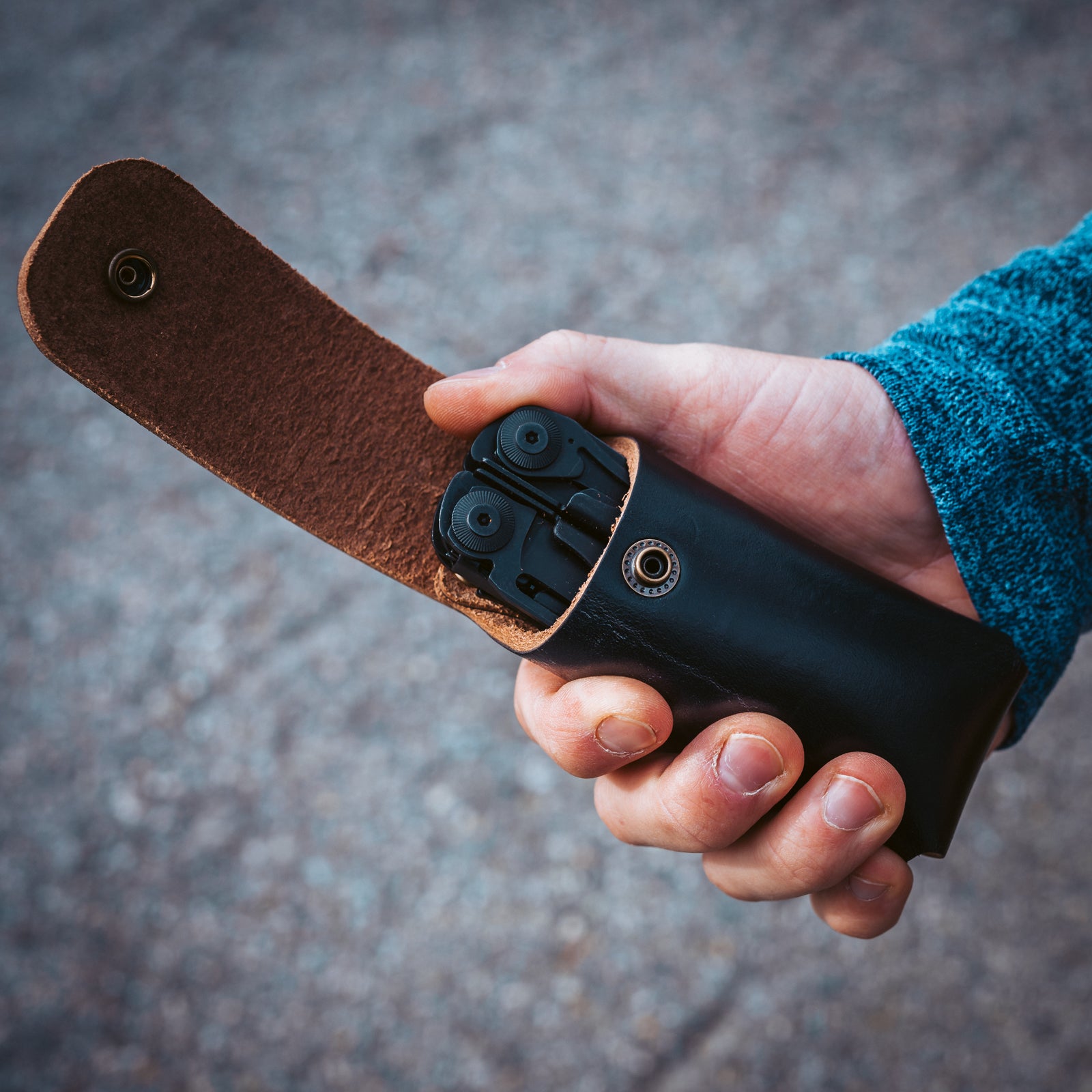 Leatherman Multitool Sheath - Durable Nylon Belt Holster for Leatherman Multi-Tools | Perfect for Camping, Hiking, Outdoor Adventures & Everyday Carry (EDC)